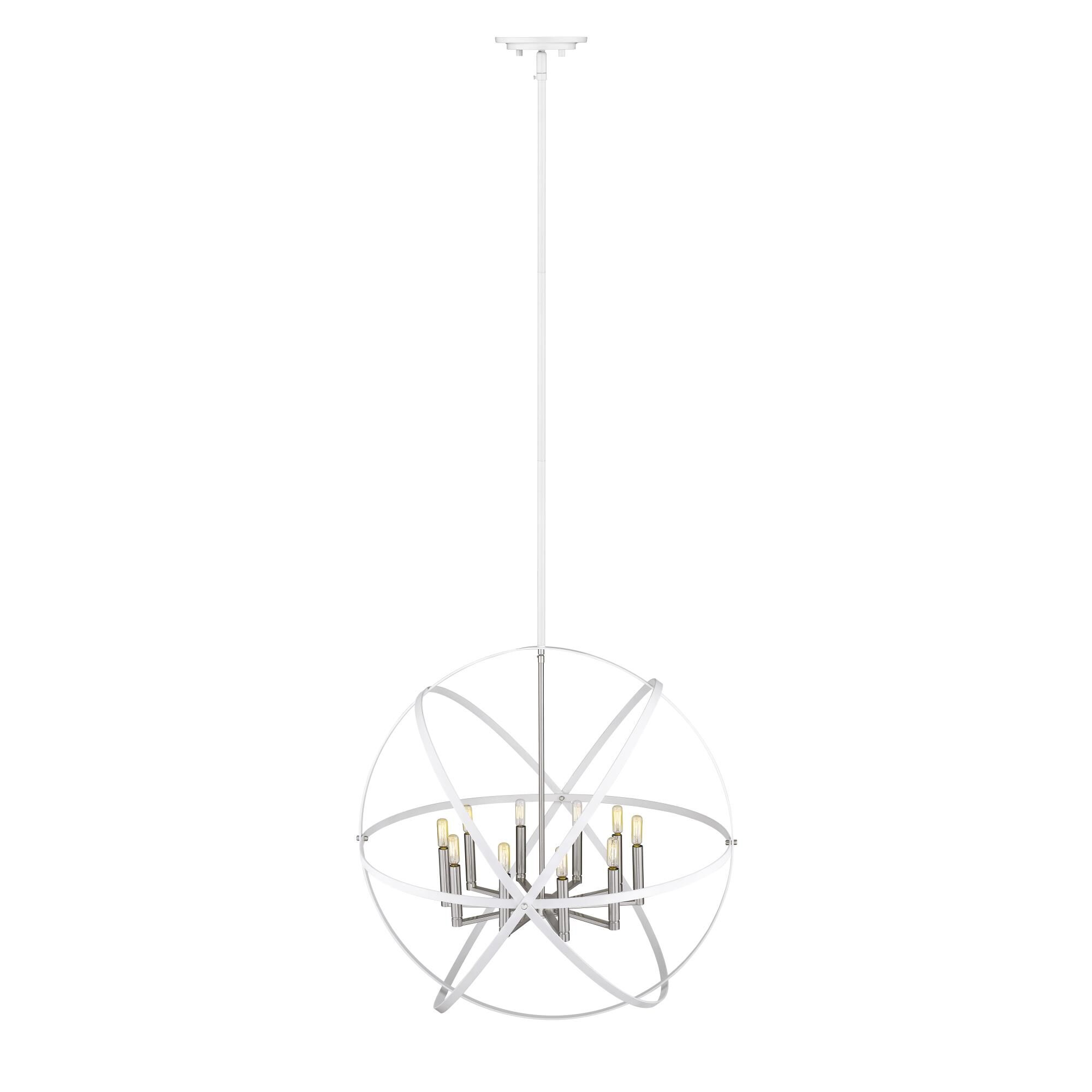Cavallo 36 Inch 10 Light Chandelier by Z-Lite