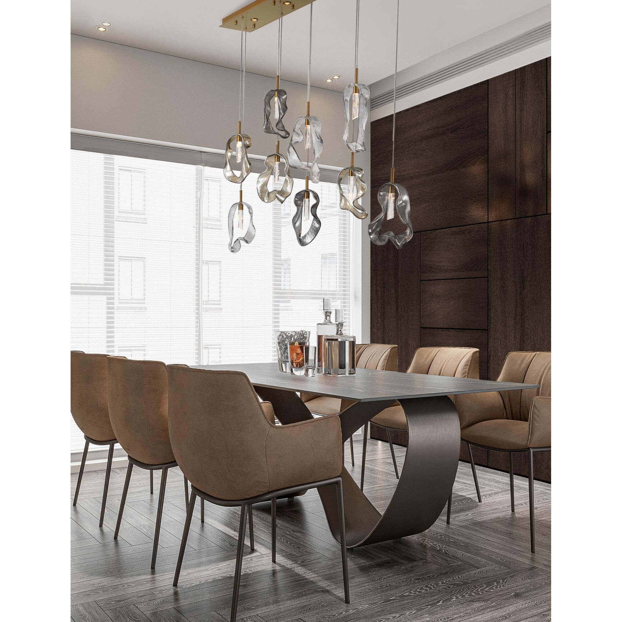 Norah 51 Inch Linear Suspension Light by Eurofase Lighting