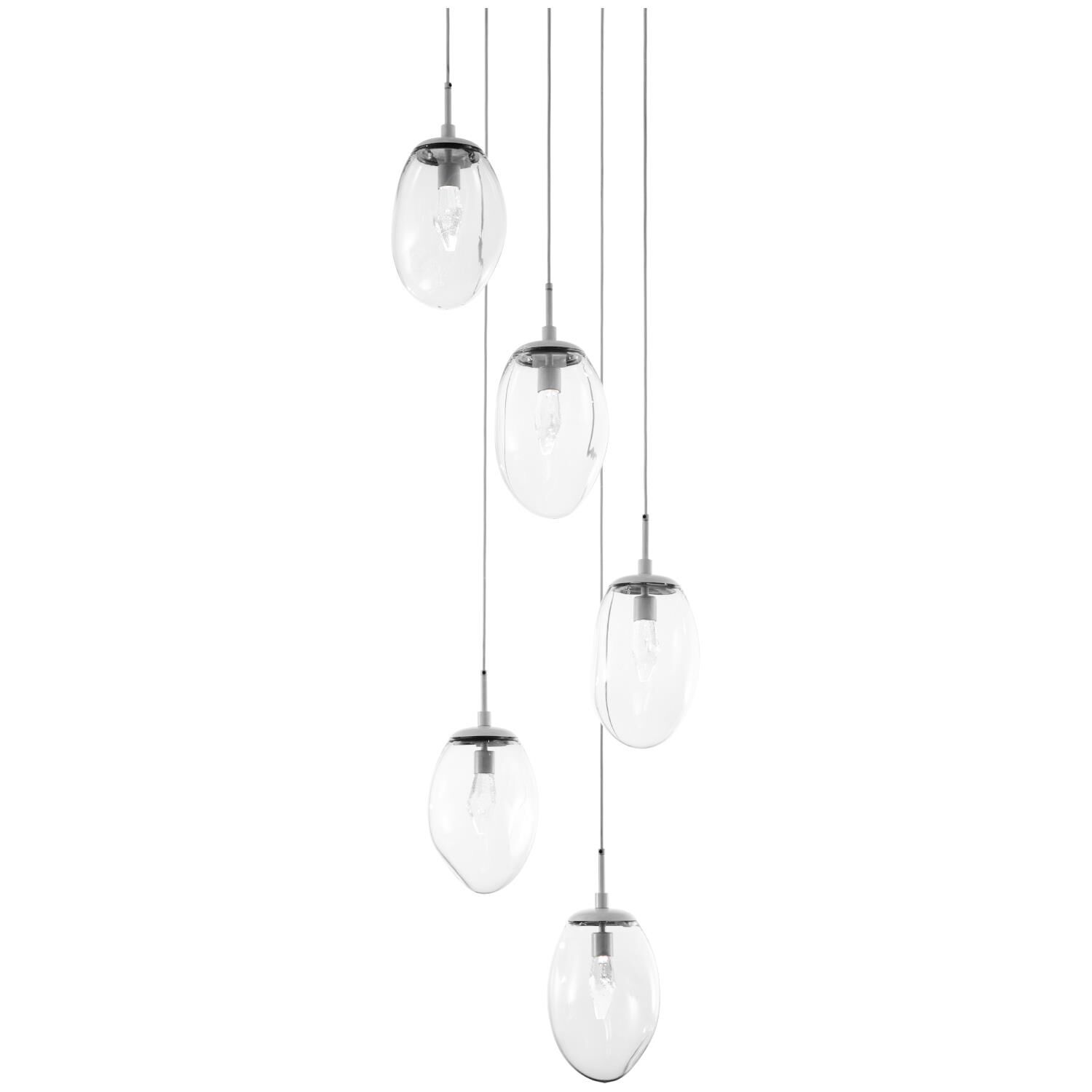 Shown in Metallic Beige Silver finish and Geo Inner Clear Outer glass