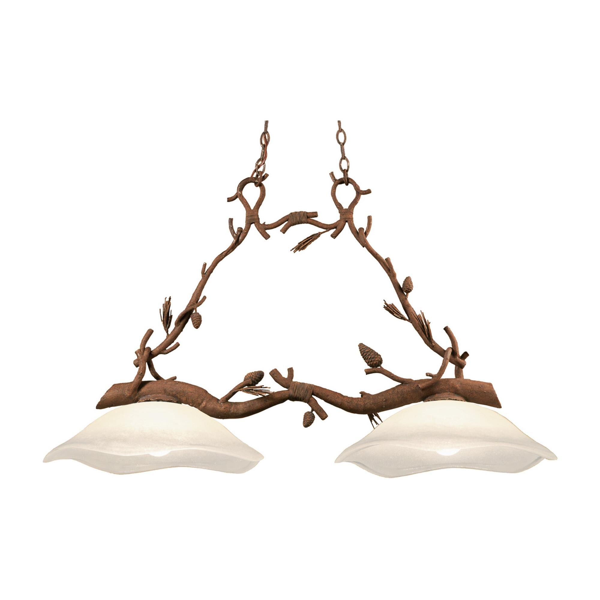 Ponderosa Medium Linear Chandelier,