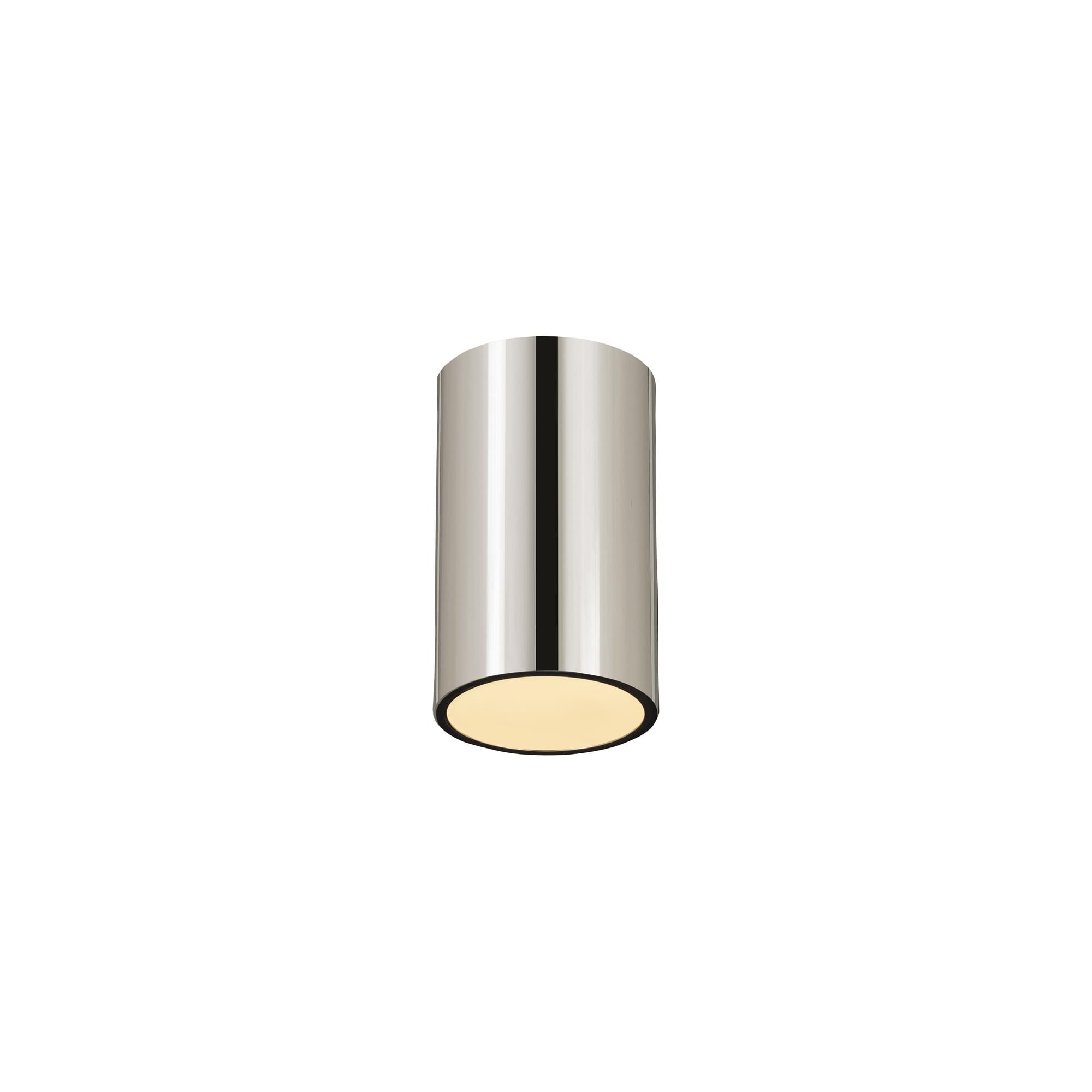 Shown in Chrome finish and Steel glass and Steel shade