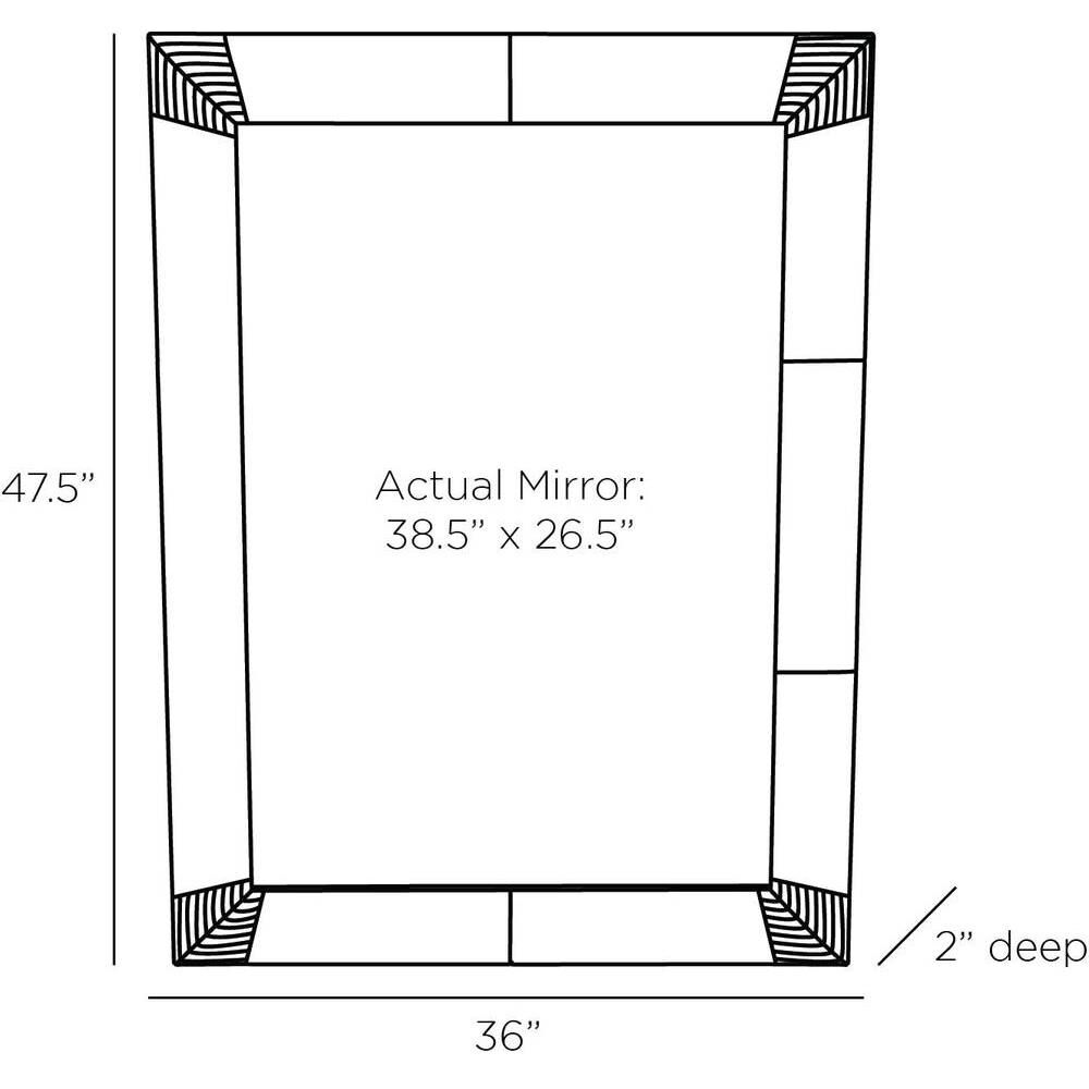 Amara 48 Inch Decorative Mirror by Arteriors Home