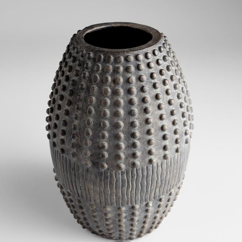 Short Scoria Vase Vase-Urn by Cyan Designs
