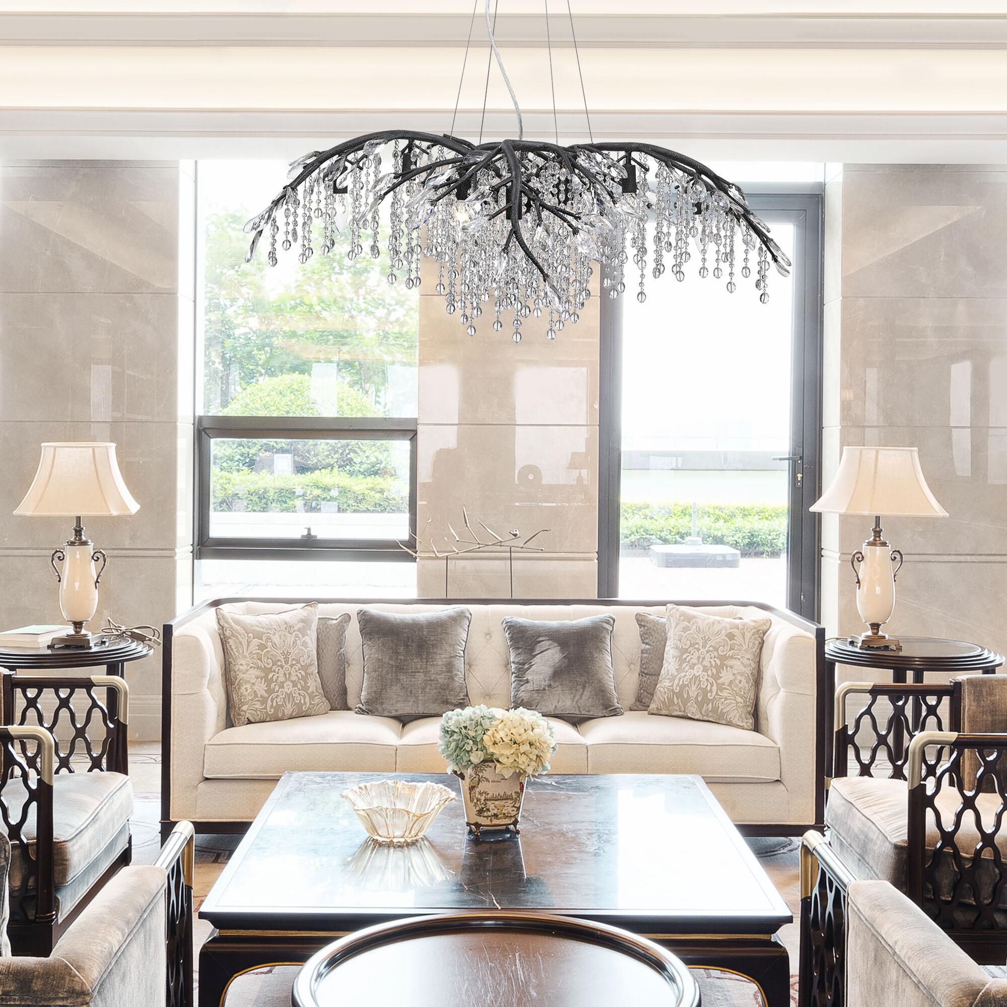 Autumn Twighlight Chandelier by Golden Lighting