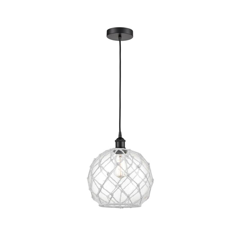 Bruno Marashlian Farmhouse Rope 10 Inch Mini Pendant by Innovations Lighting