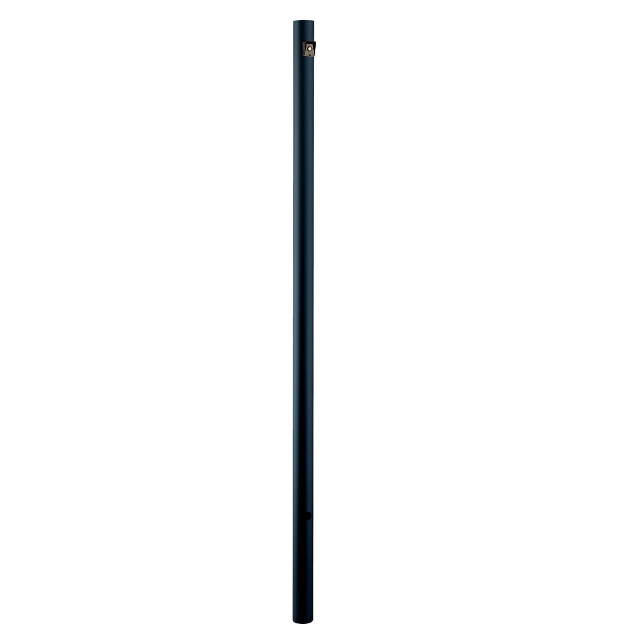 Shown in Matte Black finish and -- glass and -- shade
