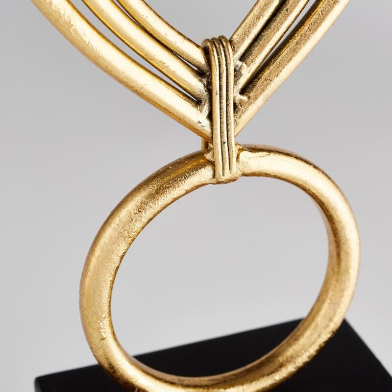 Shown in Gold and Black finish