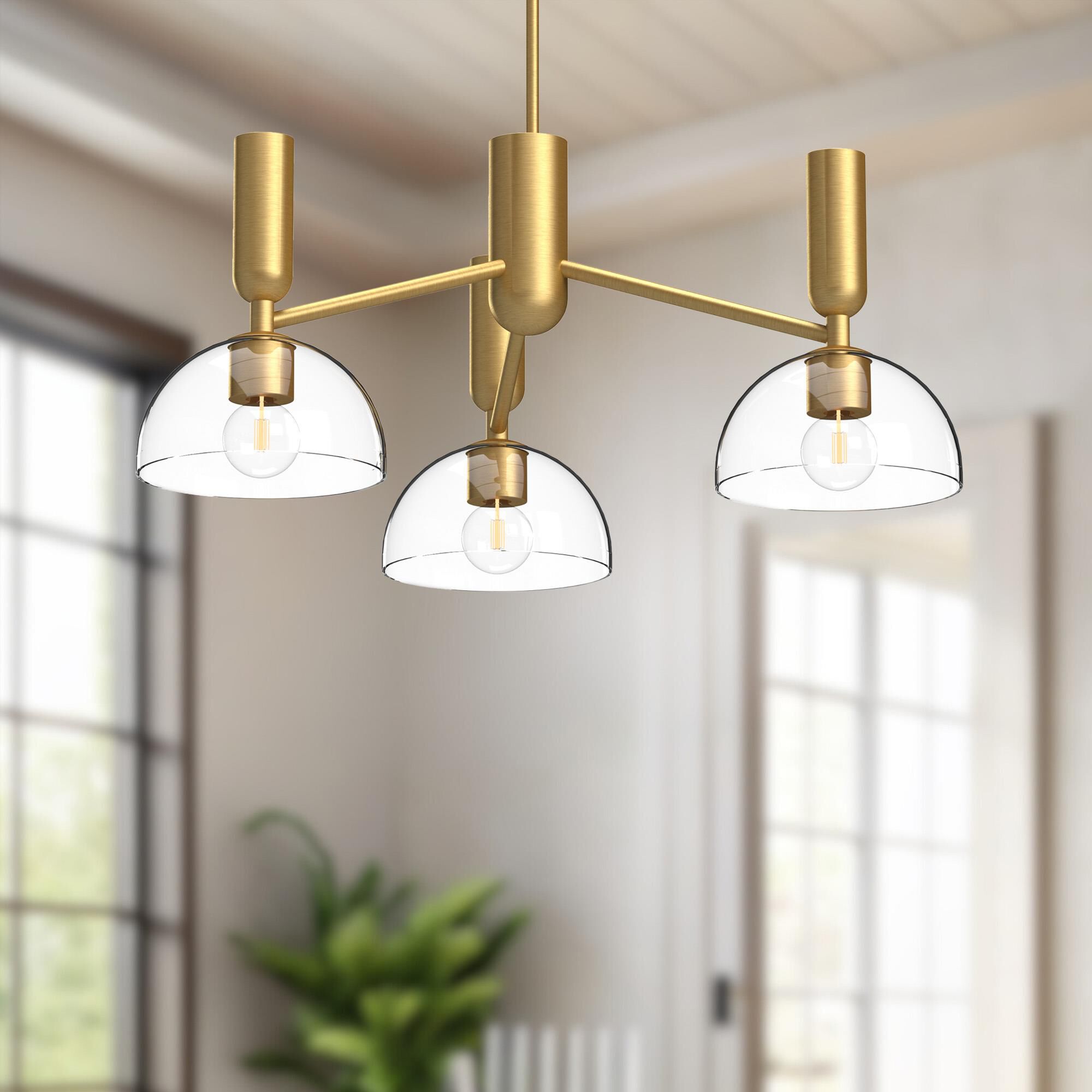 Jude 3 Light Chandelier by Alora Mood