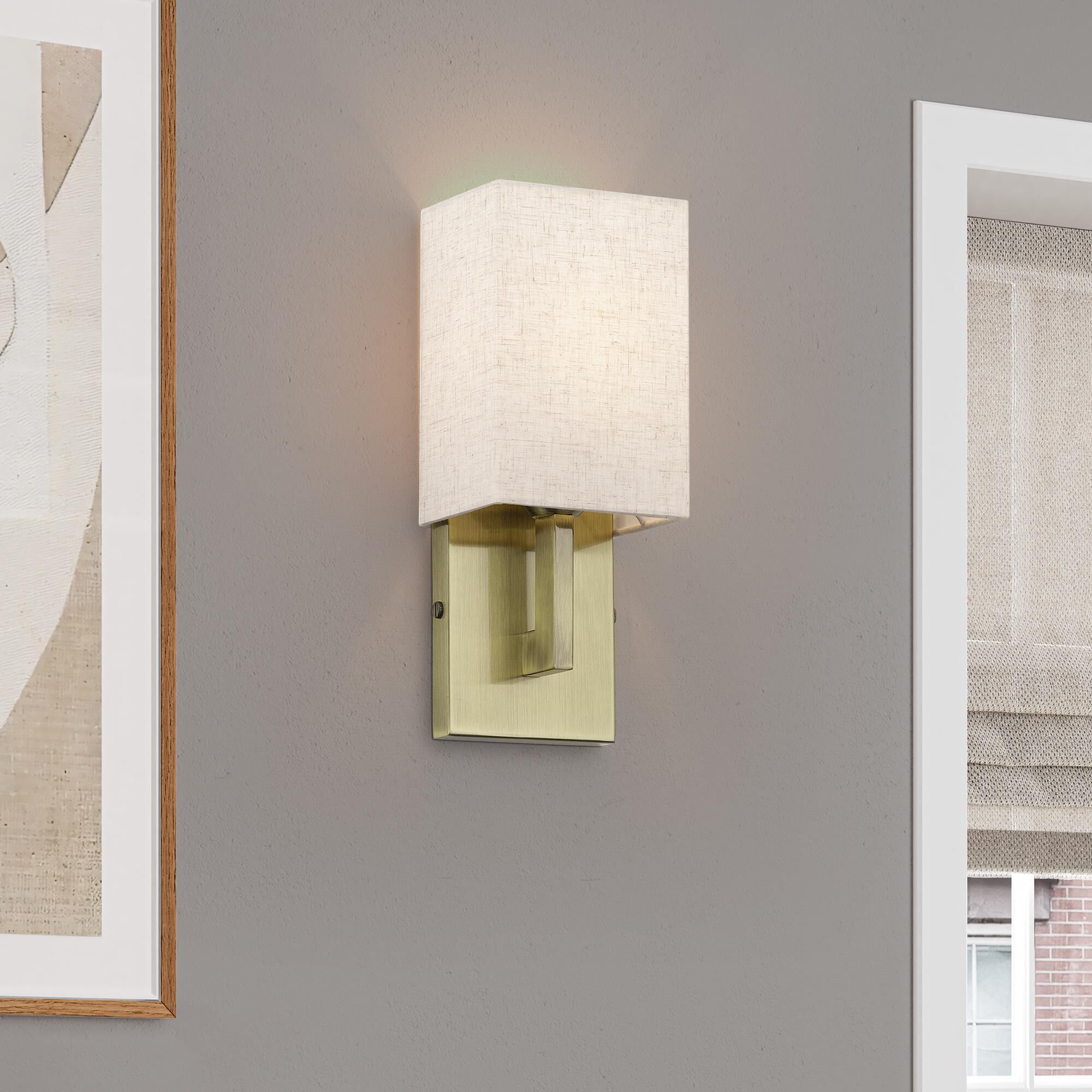 Monroe 12 Inch Wall Sconce by Livex Lighting