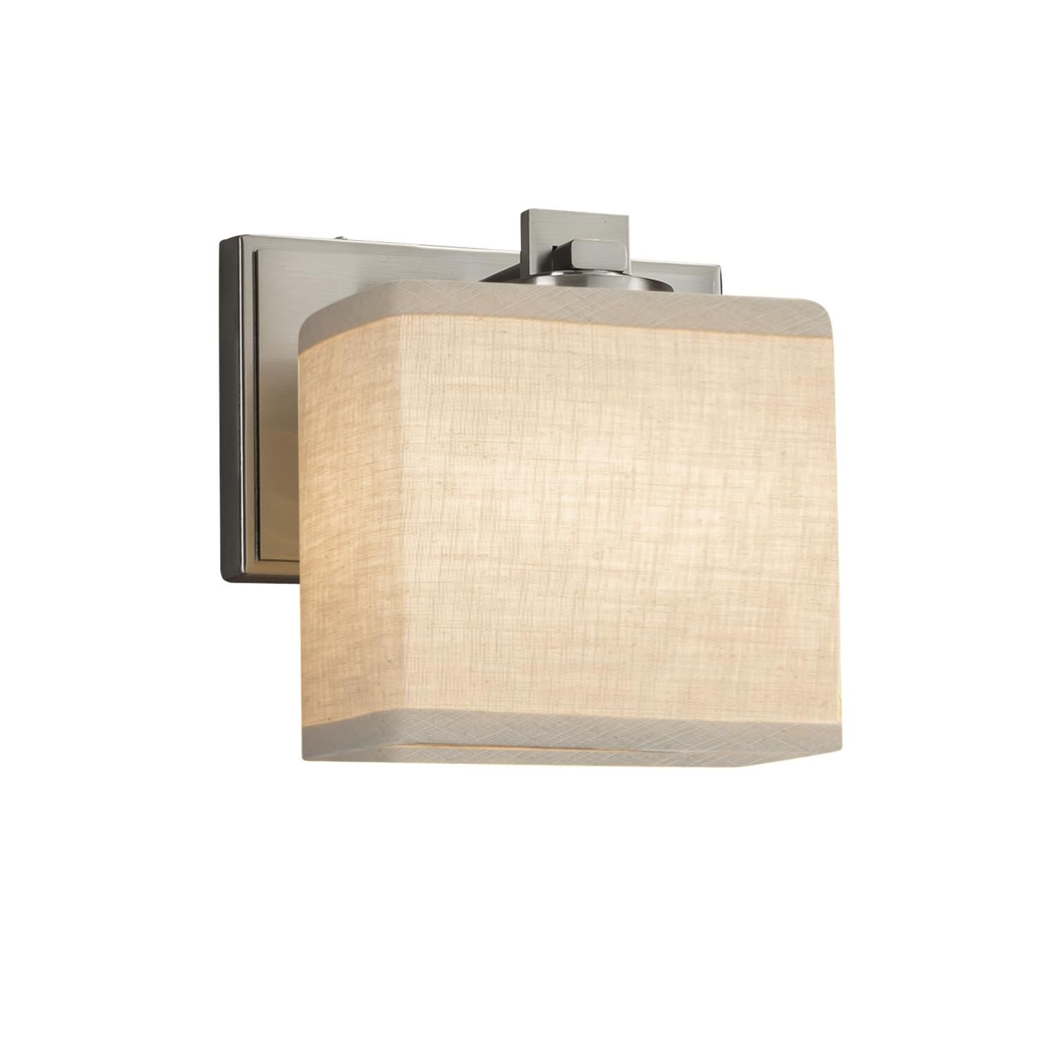 Textile 7 Inch Wall Sconce by Justice Design Group - Clearance