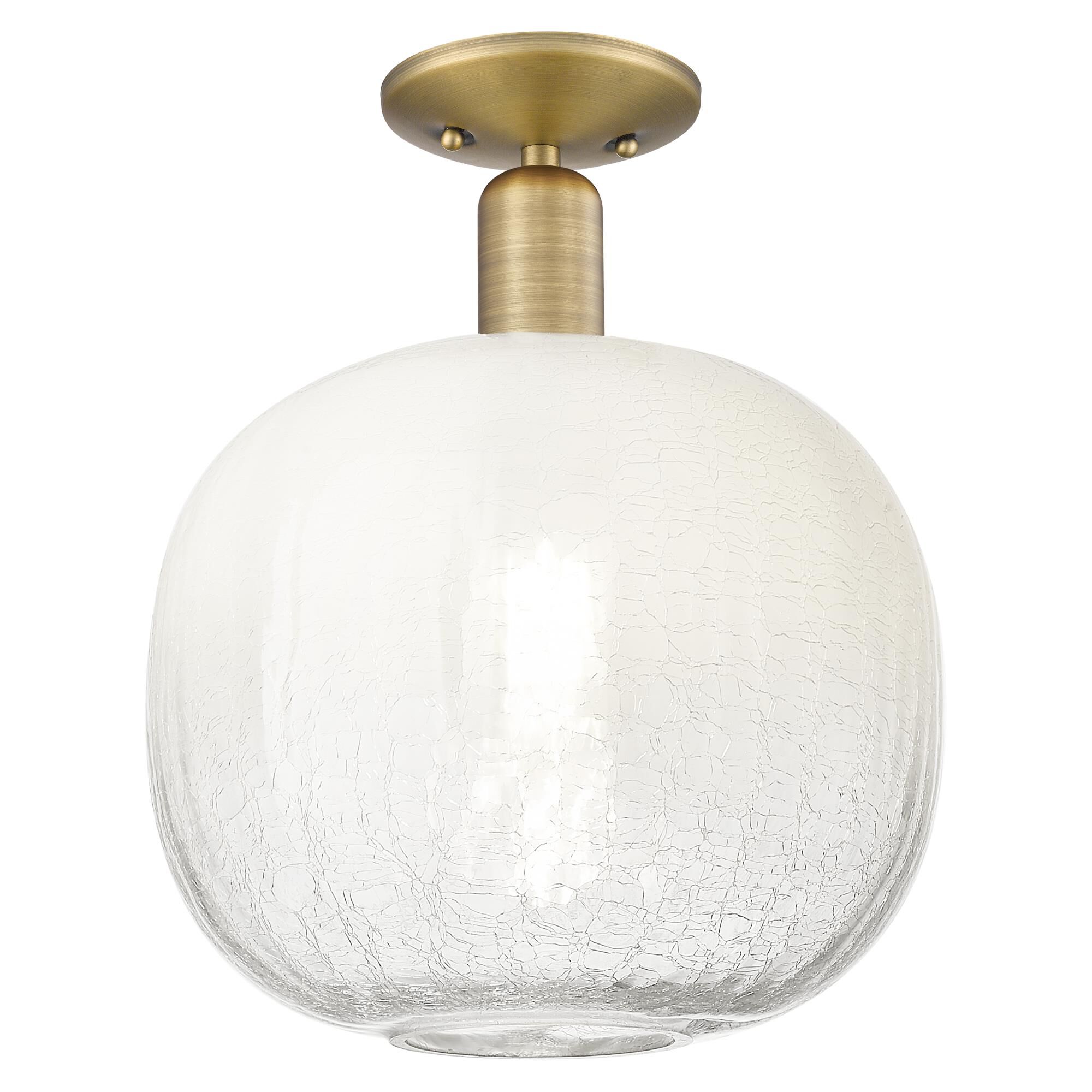 Bruno Marashlian Brookhaven Sphere 10 Inch Semi Flush Mount by Innovations Lighting