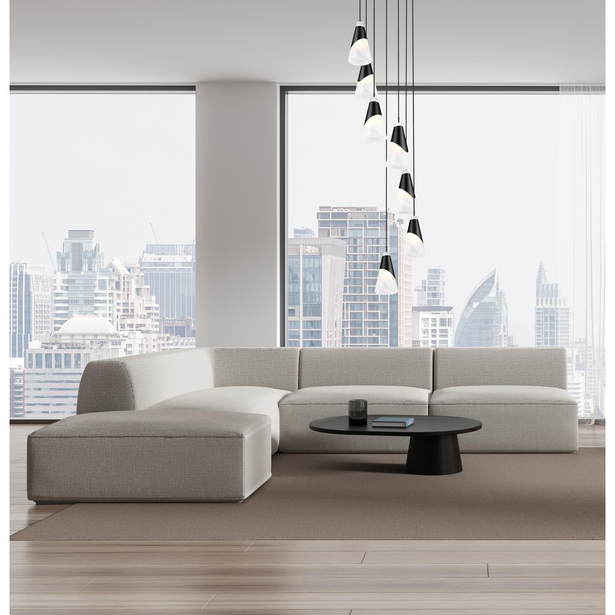 Aimie 18 Inch Multi Light Pendant by Z Lite