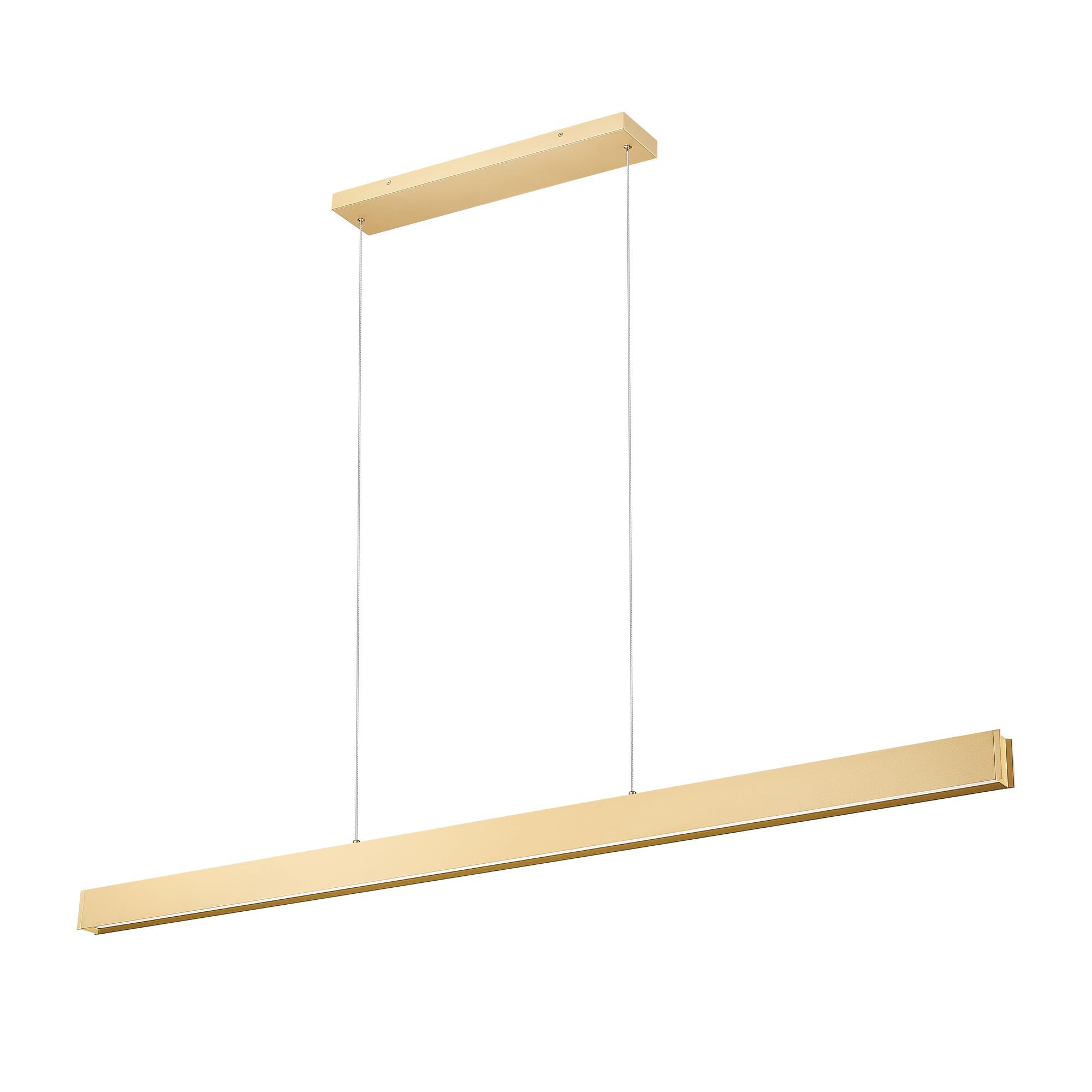 Shown in Gold finish and Frosted glass