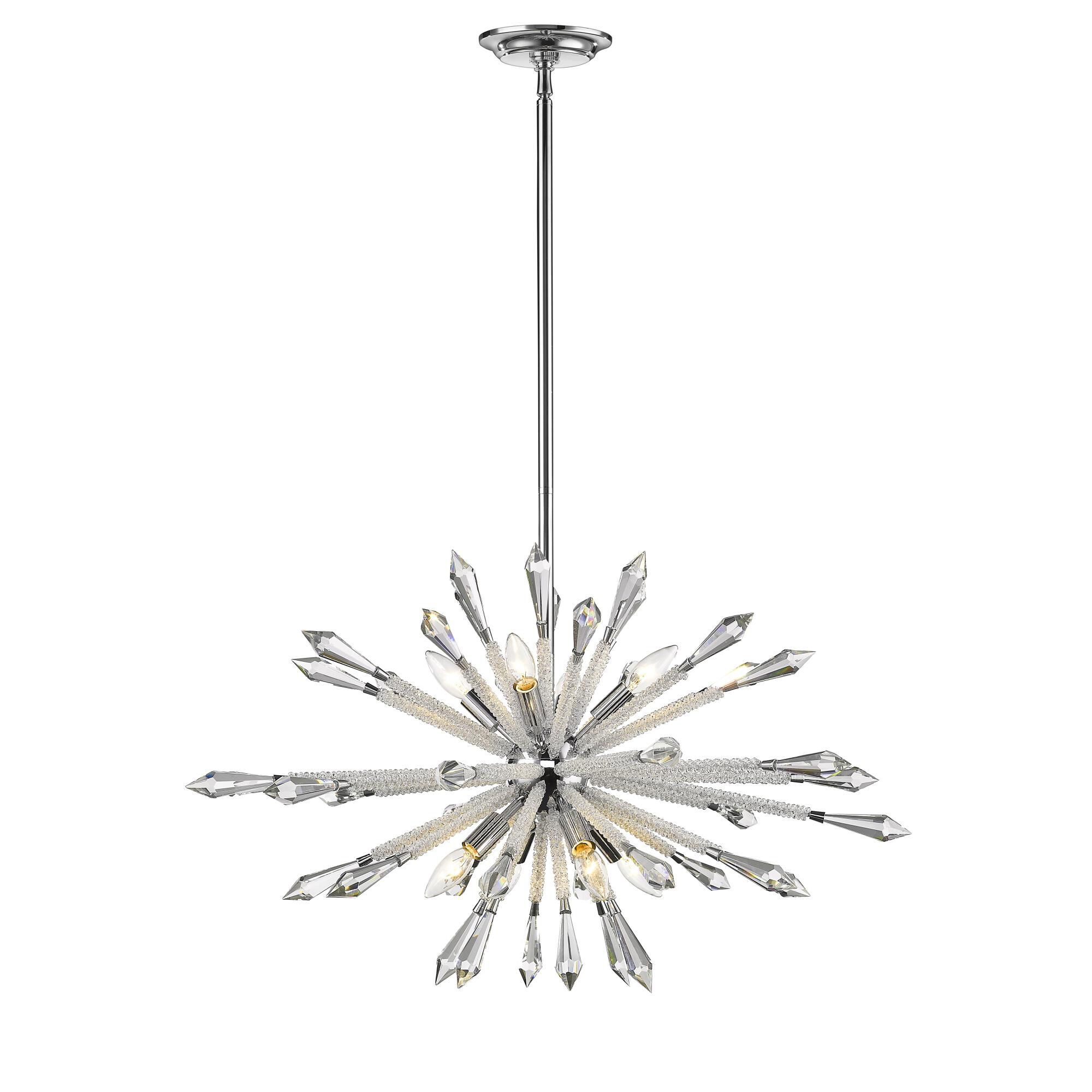 Soleia 31 Inch 8 Light Chandelier by Z-Lite