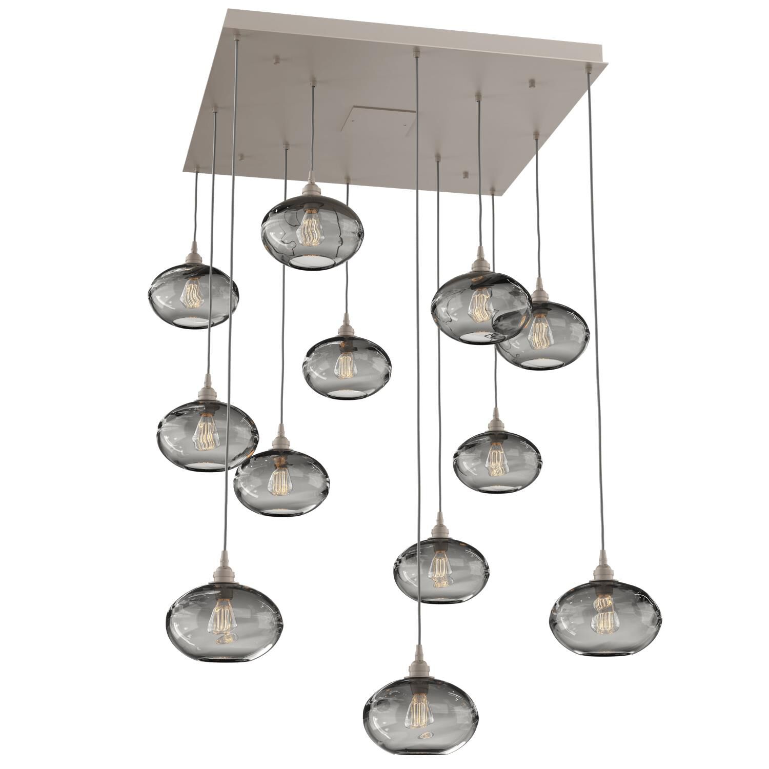 Shown in Metallic Beige Silver finish and Optic Smoke glass