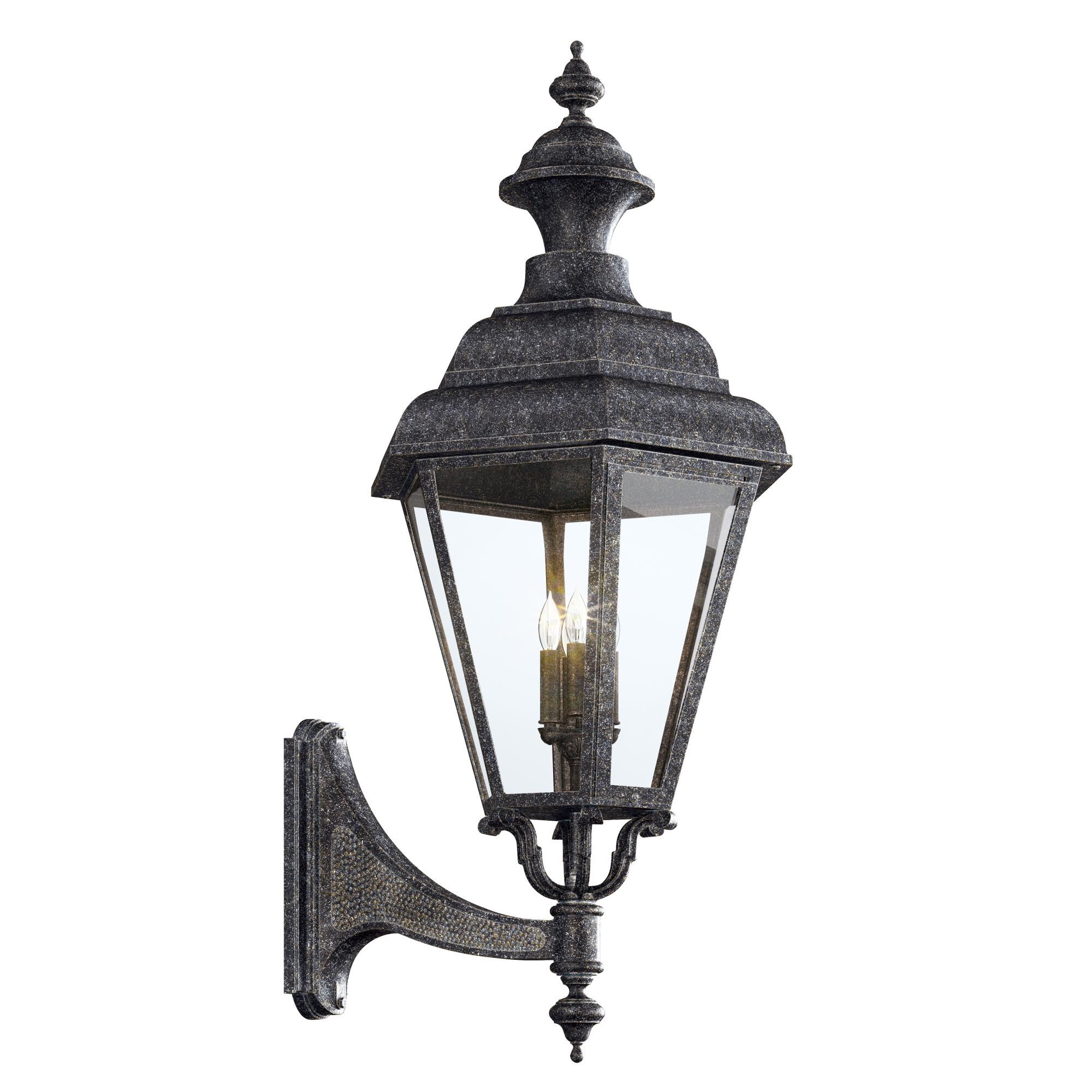 Jamestown 52 Inch Tall 4 Light Outdoor Wall Light by Hanover Lantern
