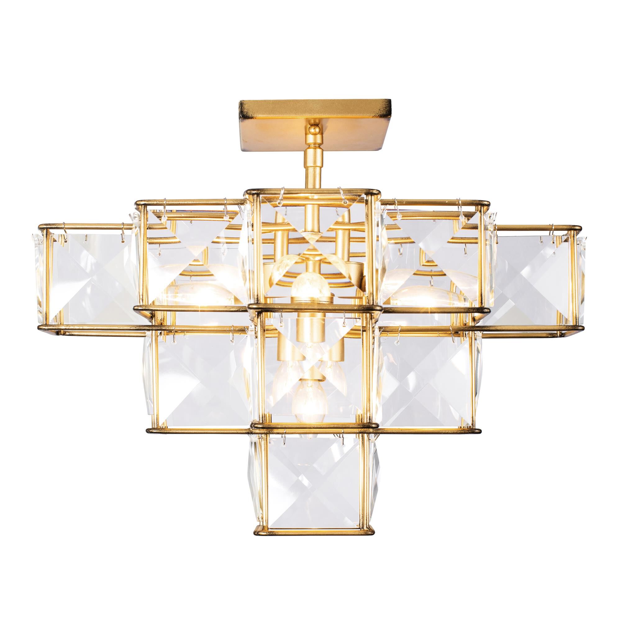 Cubic 5 Light Semi Flush Mount by Varaluz