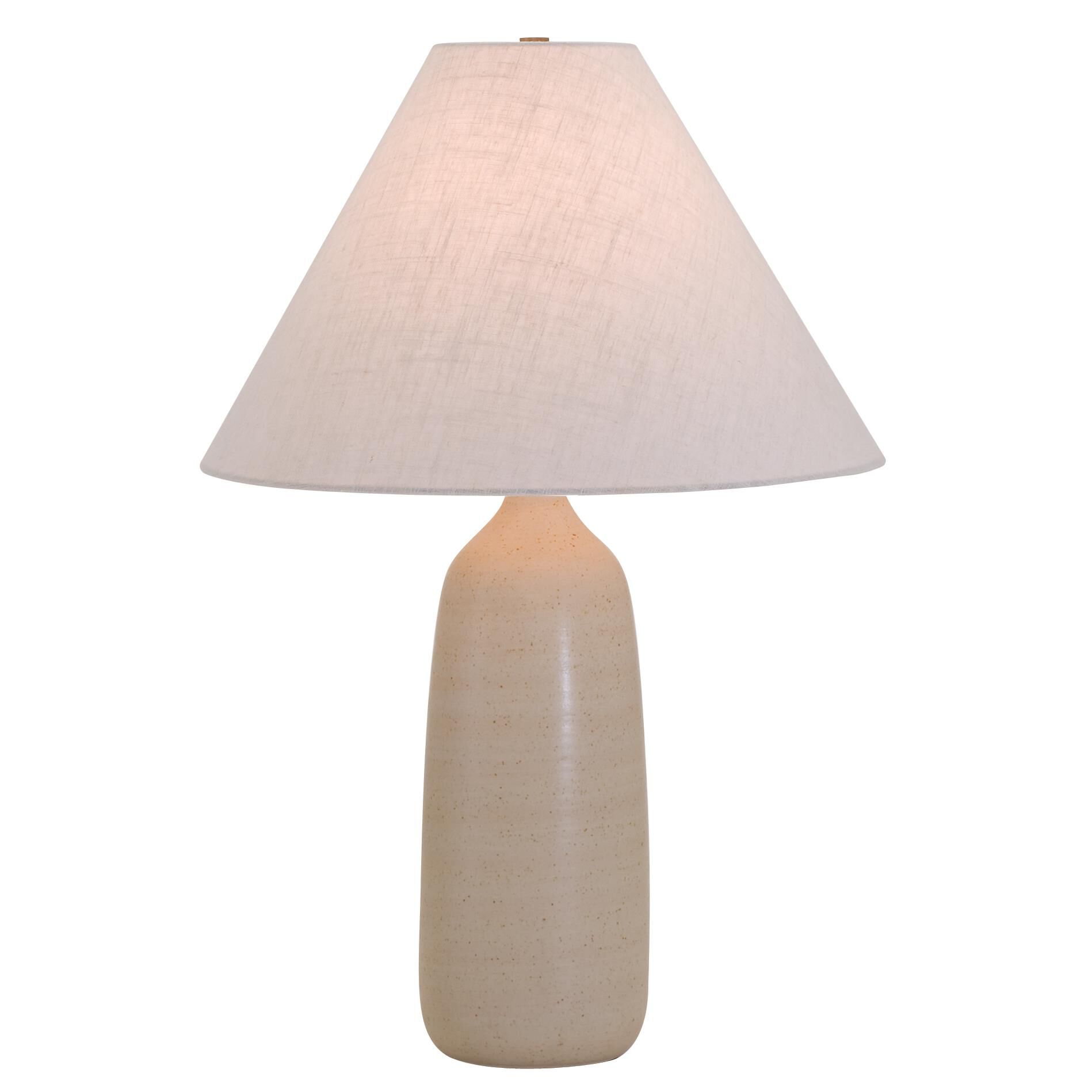 Shown in Oatmeal finish and Cream Linen Hardback shade