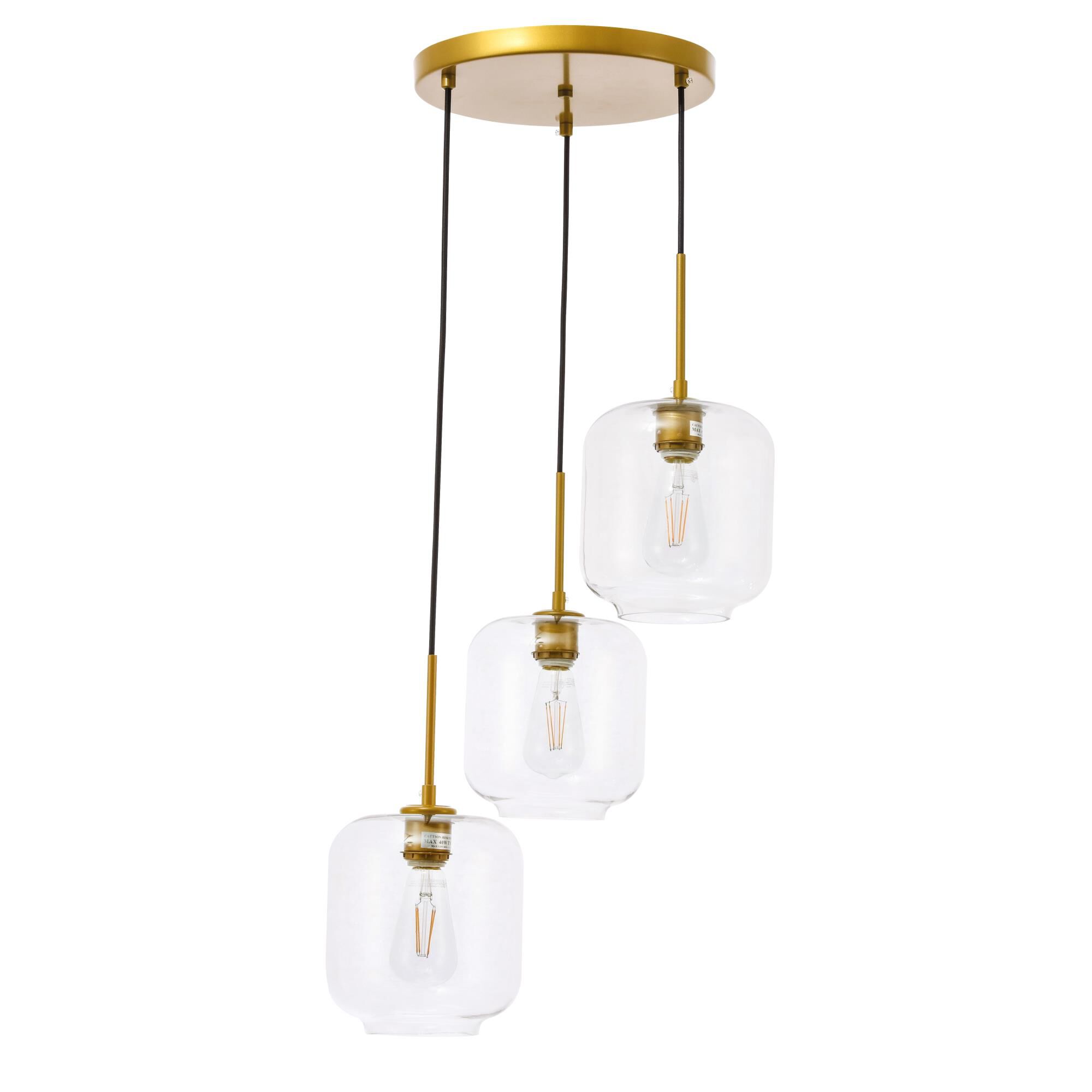 Shown in Brass finish