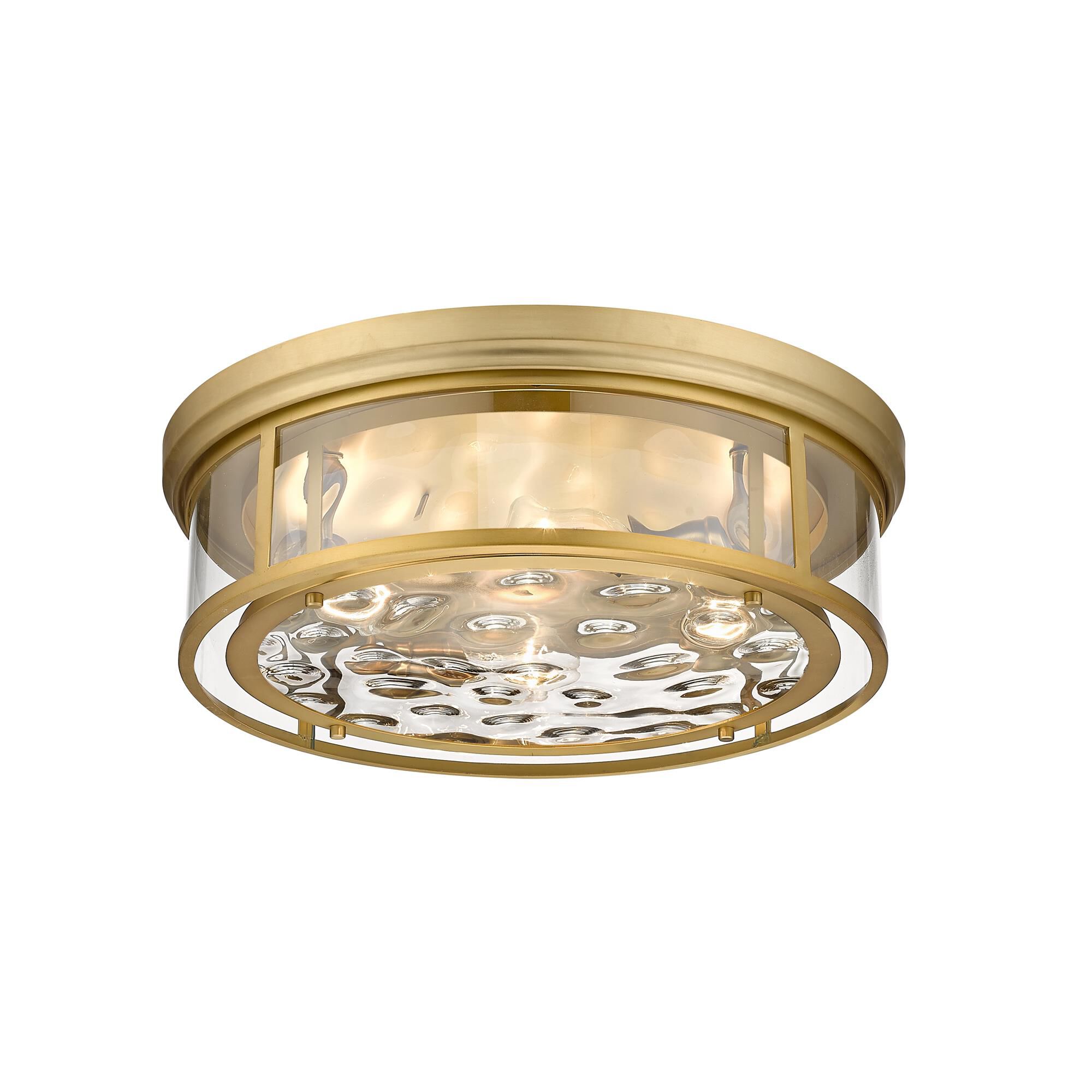 Shown in Olde Brass finish and Glass shade