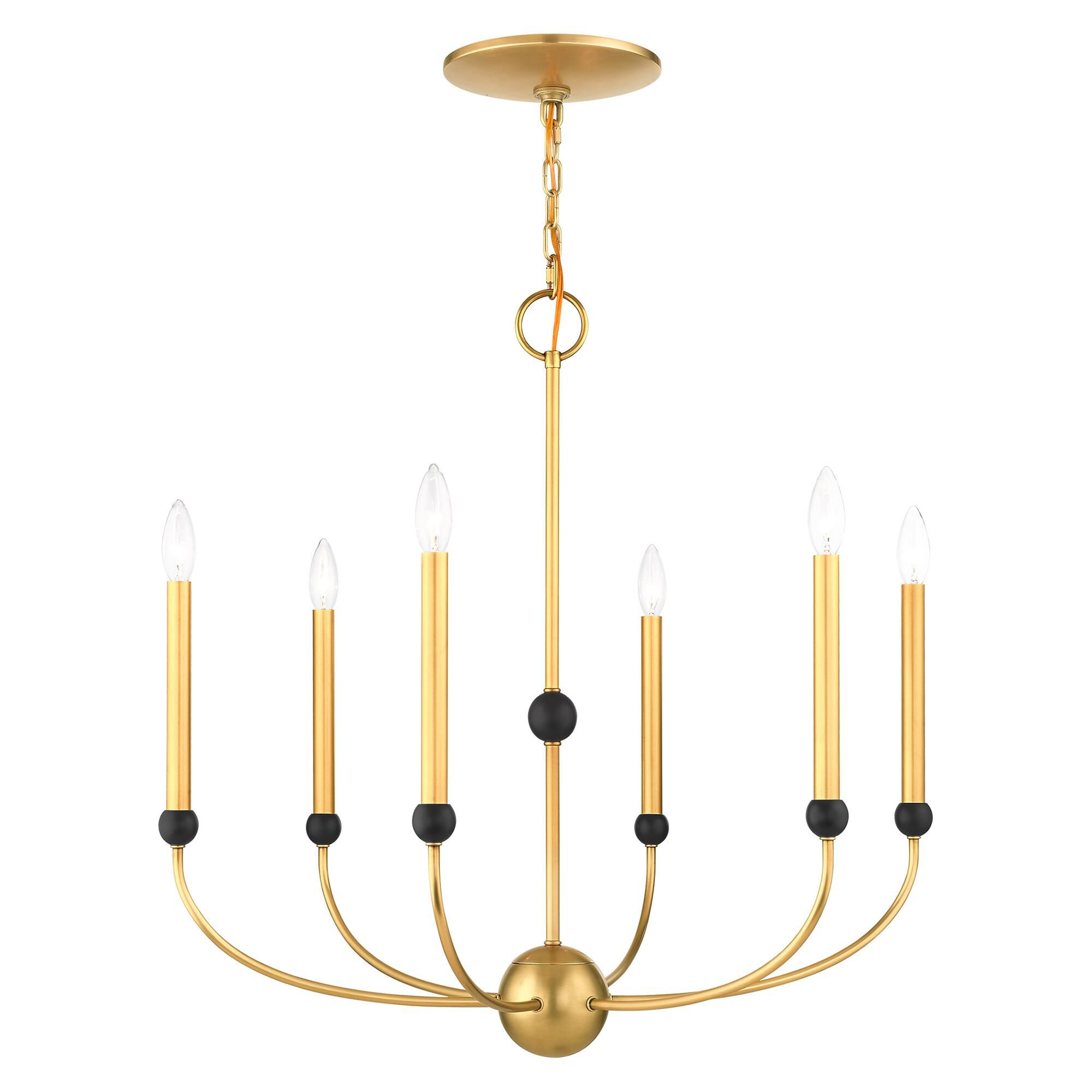 Cortlandt 6 Light Chandelier by Livex Lighting