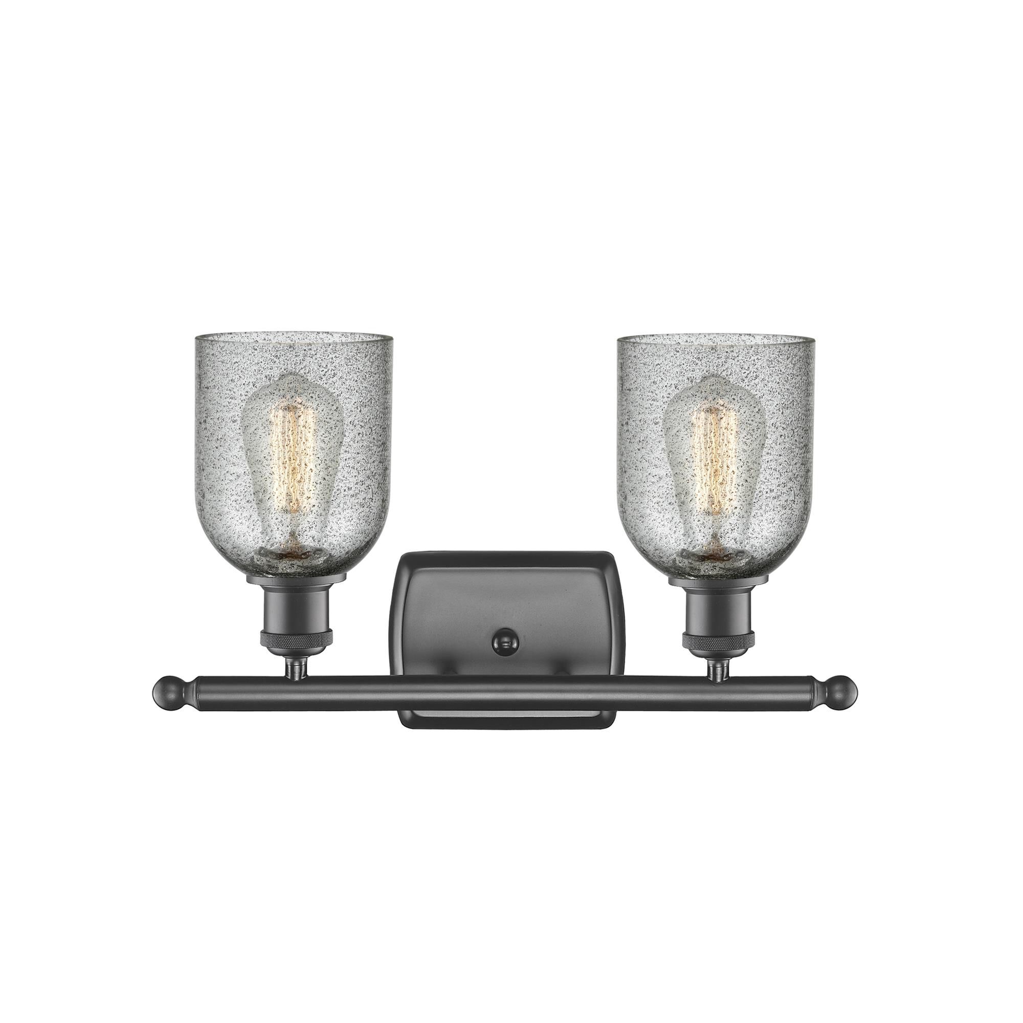 Shown in Oil Rubbed Bronze finish and Charcoal glass