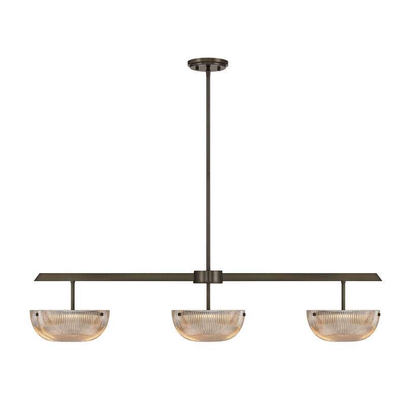 Hubbard Medium Linear Chandelier by Savoy House