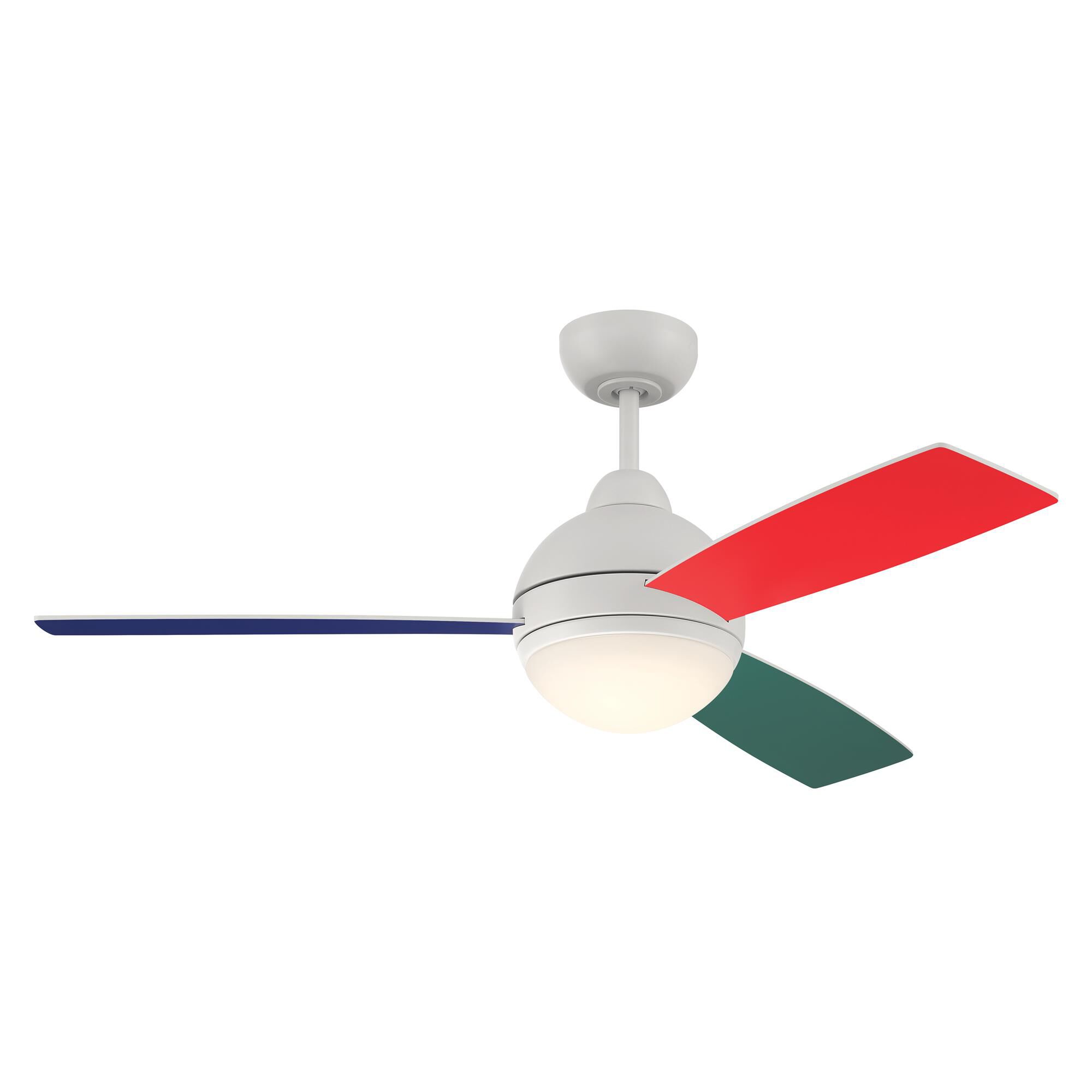 Keen 48 Inch Ceiling Fan with Light Kit,