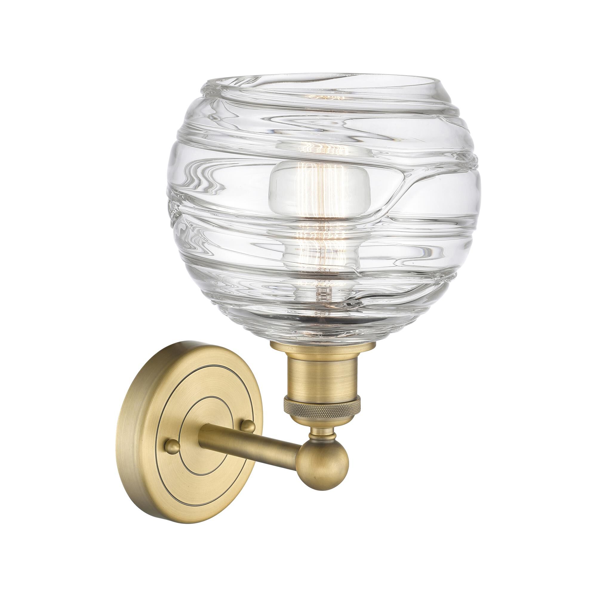 Bruno Marashlian Athens Deco Swirl 8 Inch Wall Sconce by Innovations Lighting