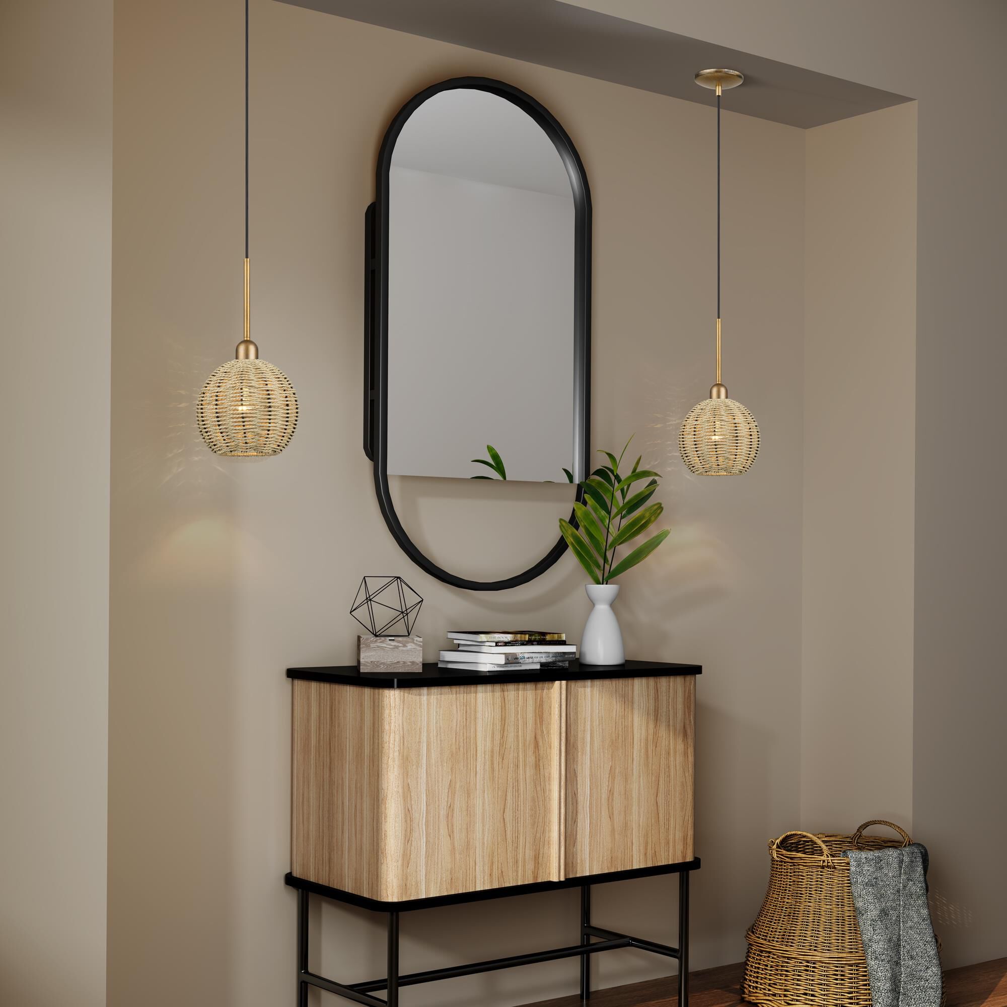 Summervine 8 Inch Mini Pendant by Livex Lighting