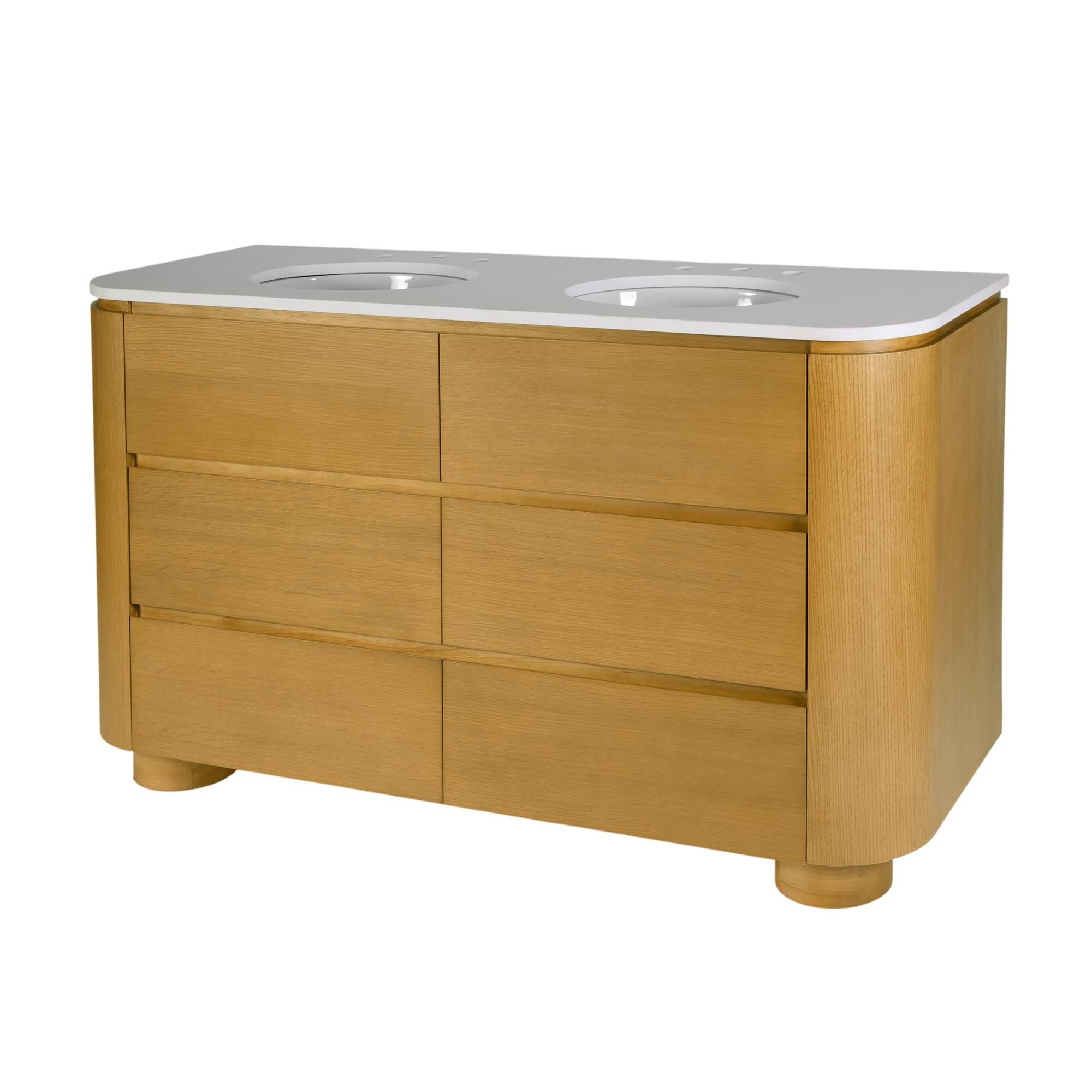 Shown in Light Oak finish