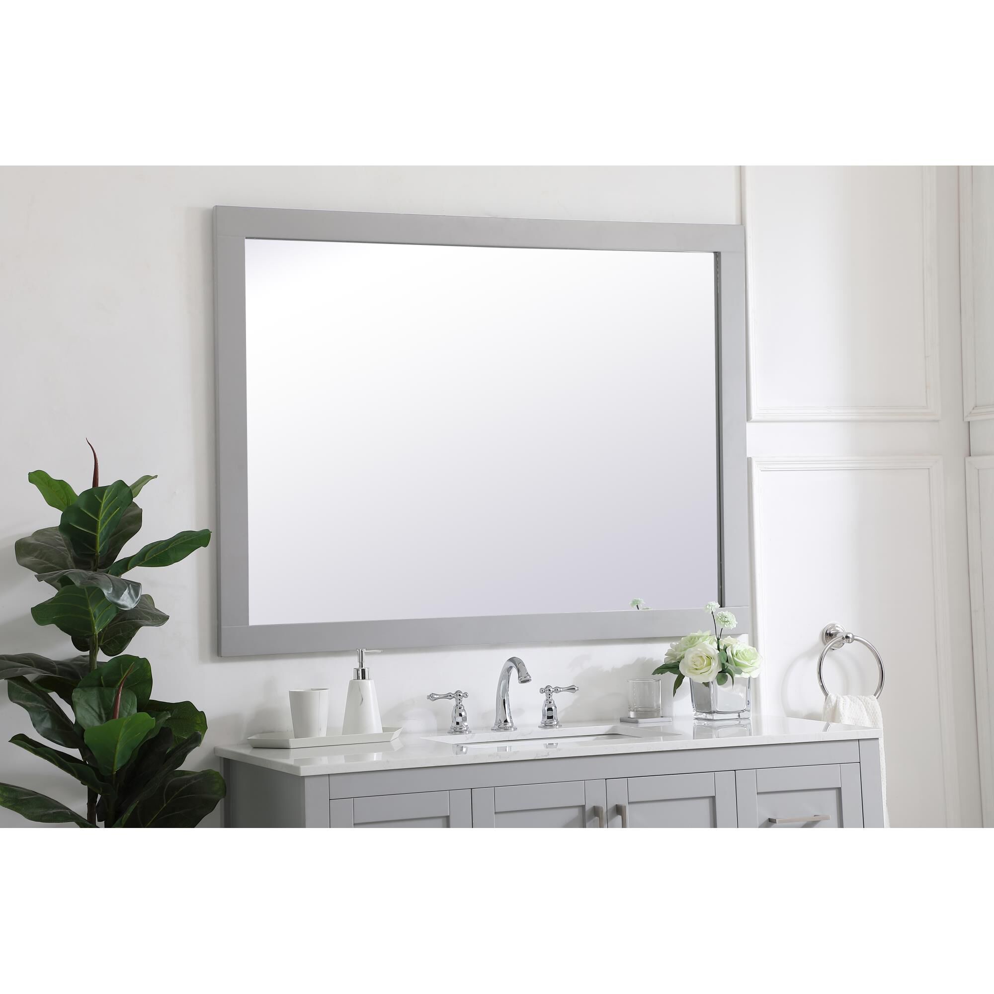 Shown in Grey finish