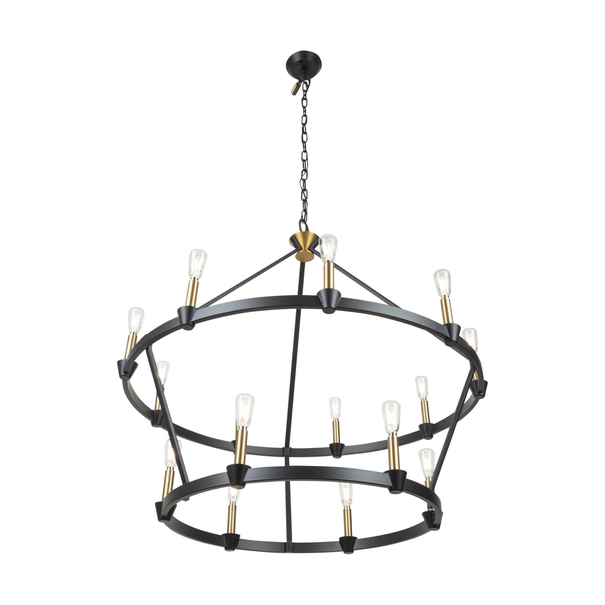 Kevin Kraemer Notting Hill 36 Inch 15 Light Chandelier by Artcraft