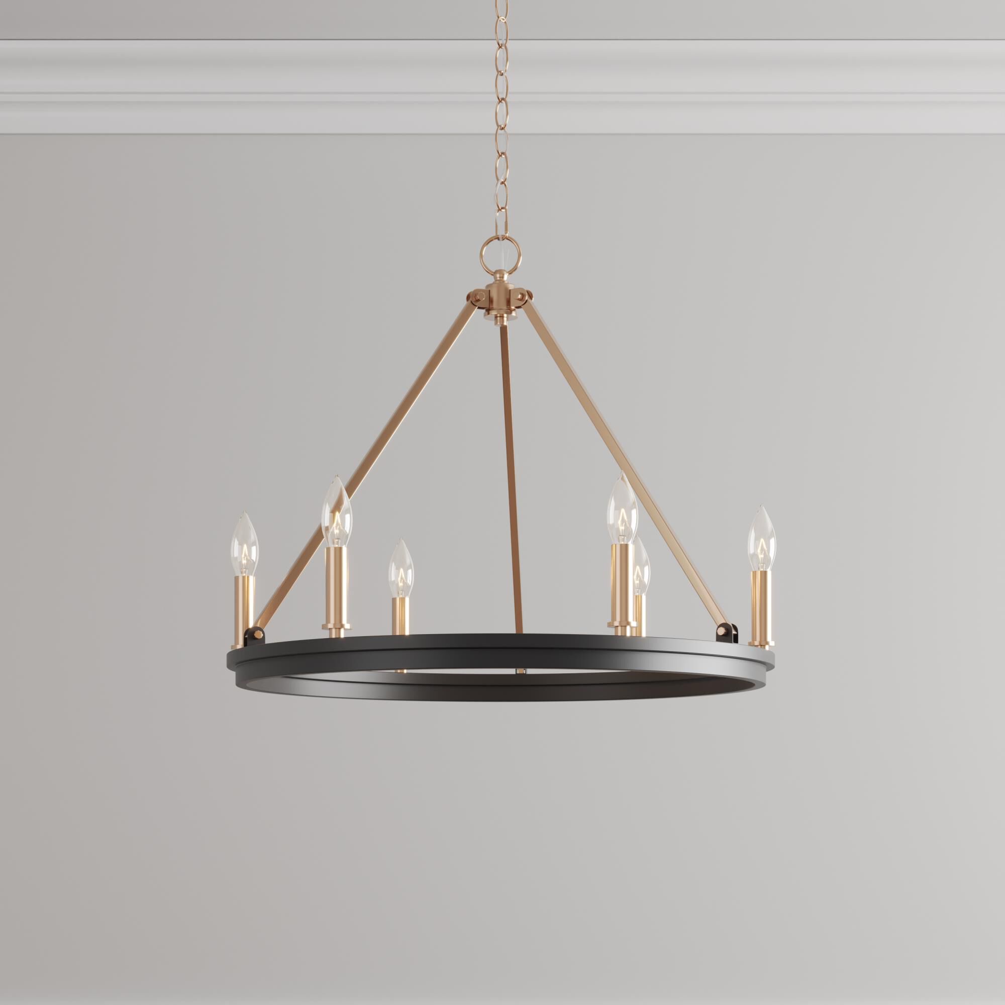Carruth 25 Inch Chandelier by Millenium Lighting