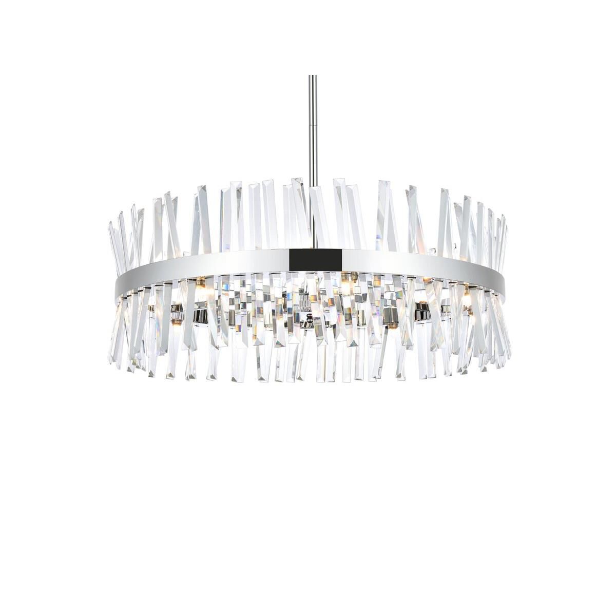 Serephina 32 Inch 16 Light Chandelier by Elegant Lighting