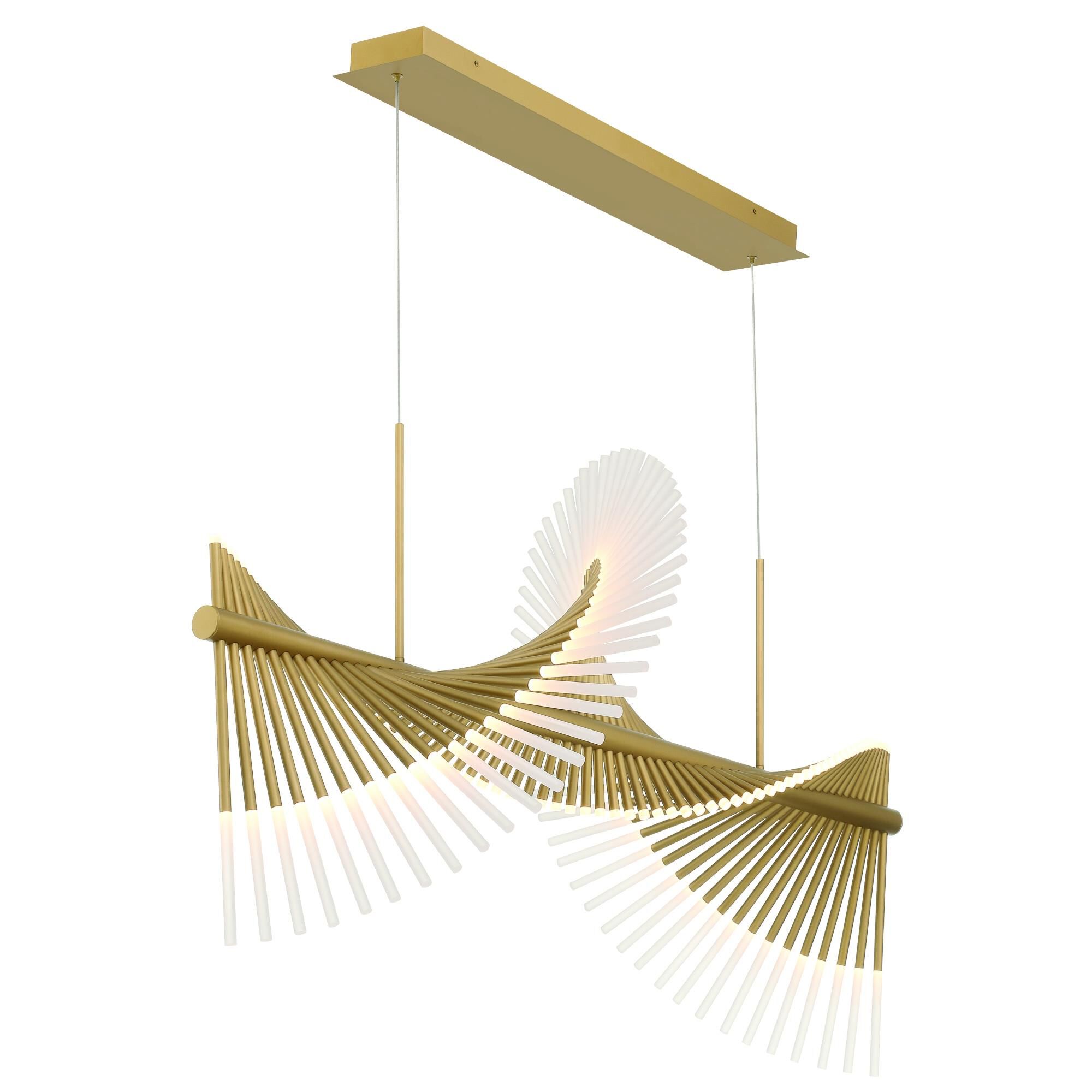Shown in Gold finish and Acrylic glass