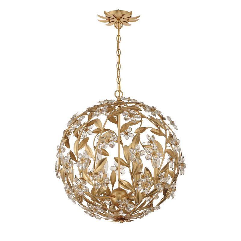 Marselle 22 Inch Large Pendant by Crystorama