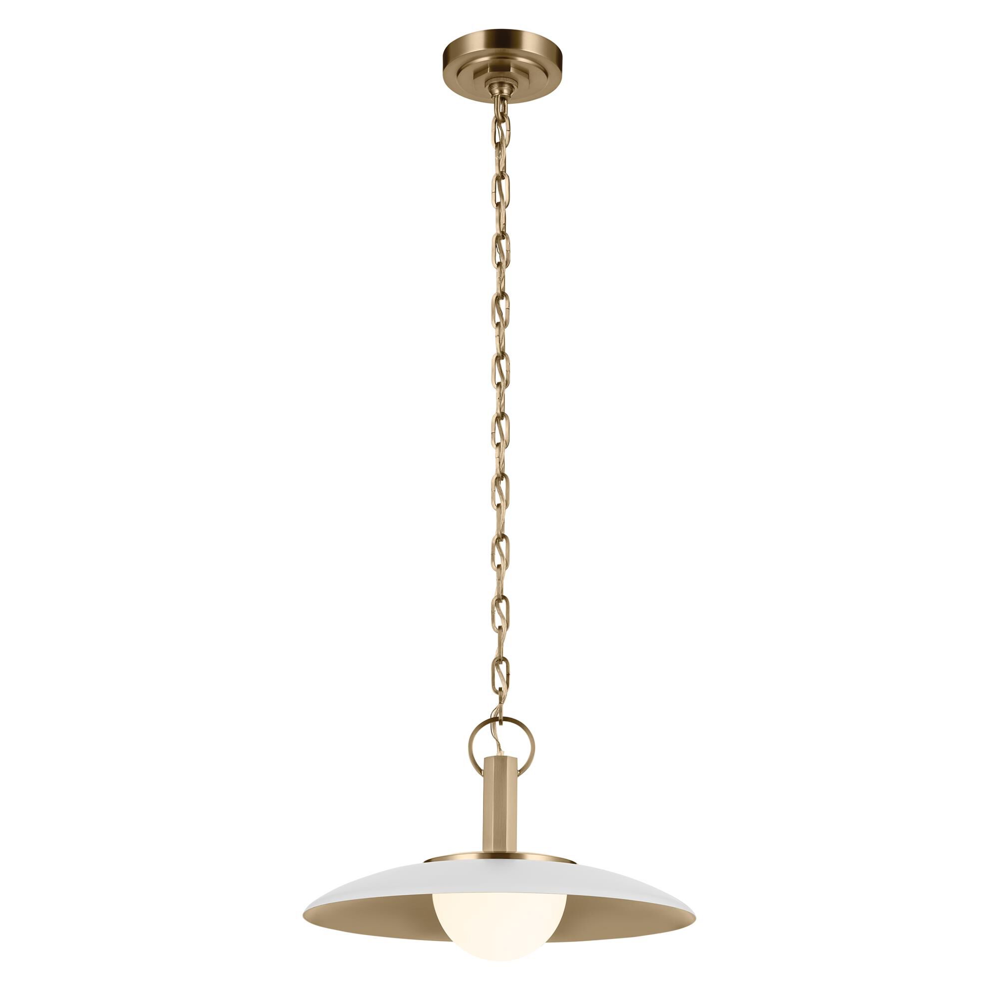 Shown in White finish