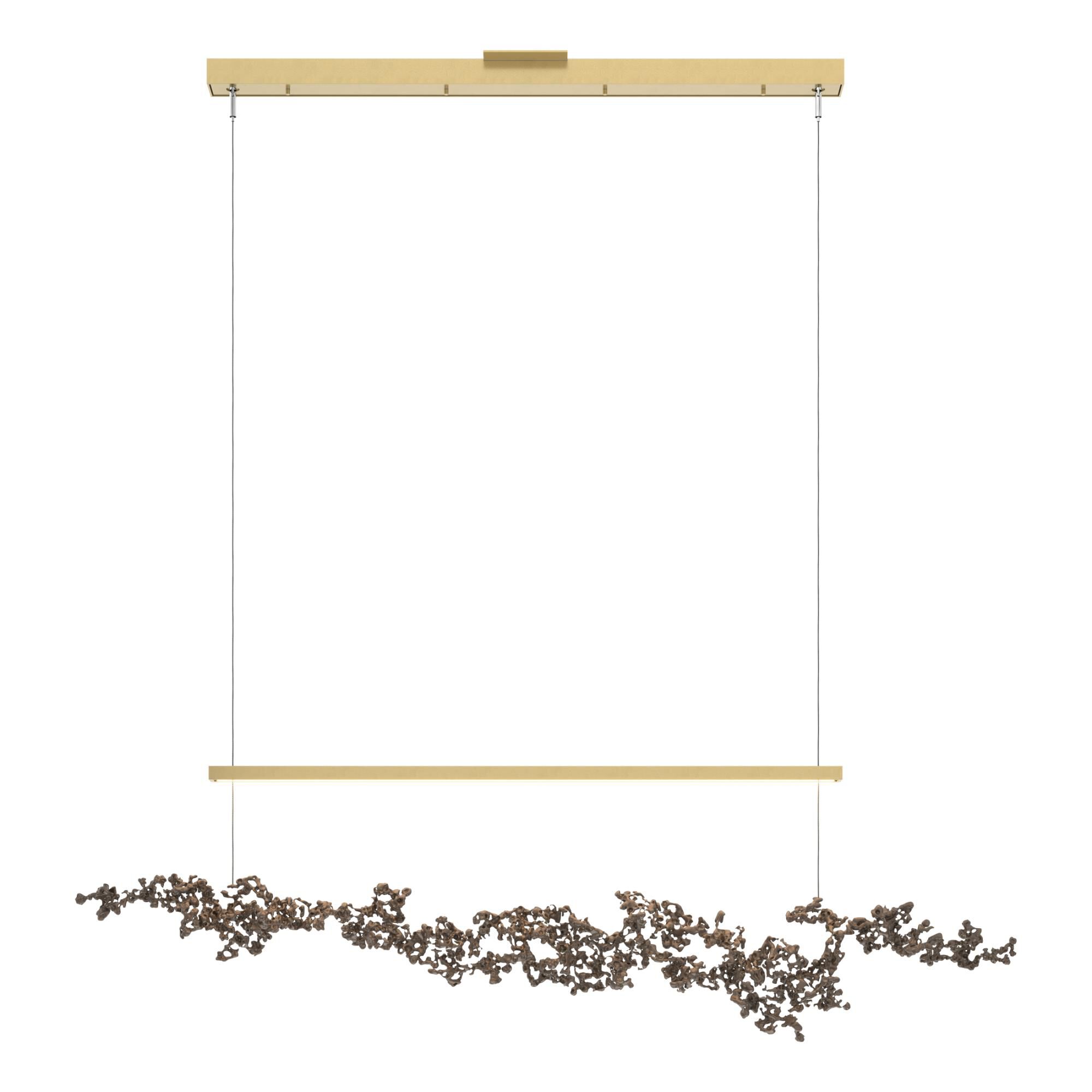 Hubbardton Forge Coral 56 Inch LED Linear Suspension Light