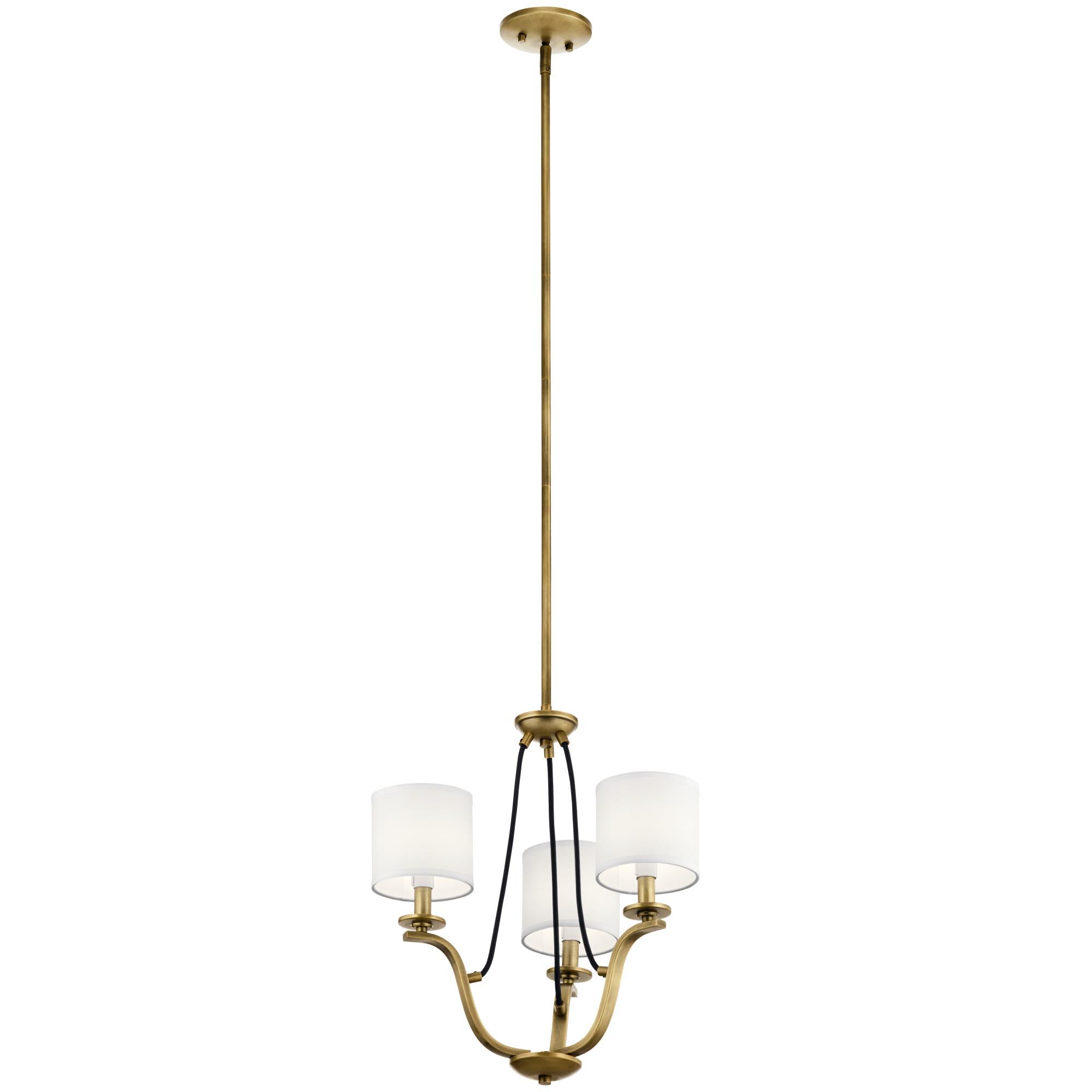 Thisbe 18 Inch 3 Light Mini Chandelier by Kichler Lighting
