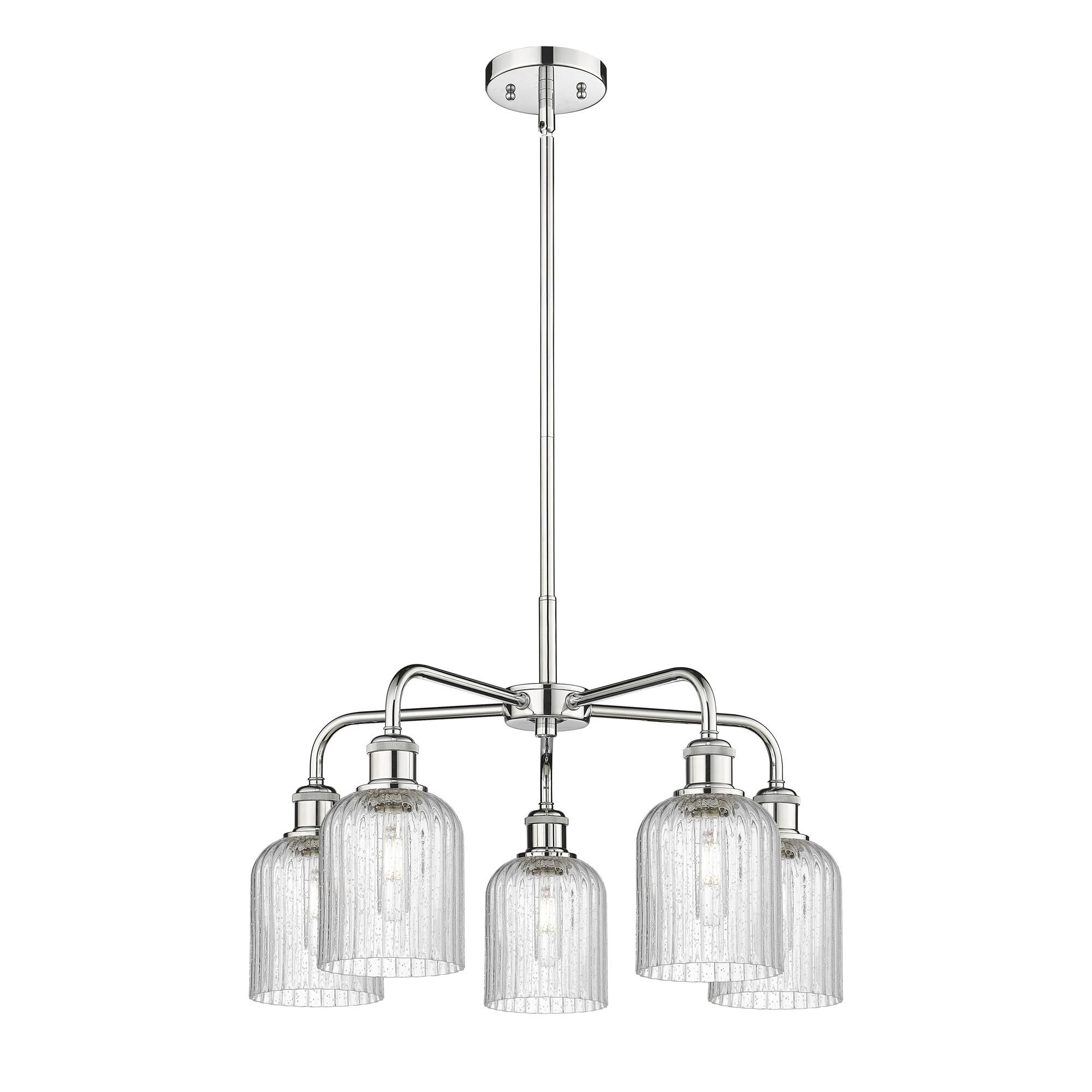 Shown in Polished Chrome finish and Seedy shade