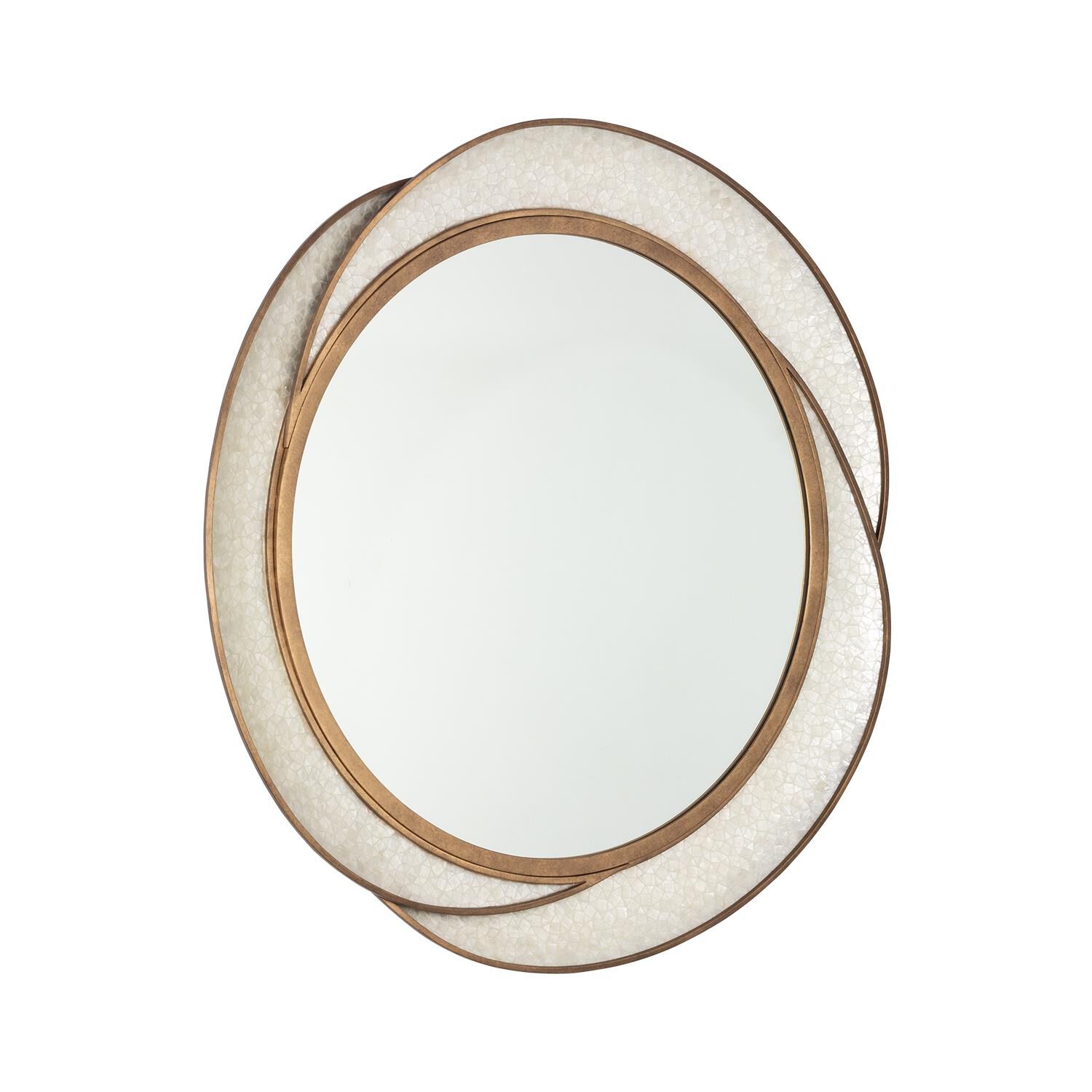 Shown in Pearlized Antique Brass finish