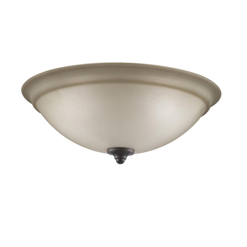 8 Inch Tall 3 Light Fan Light Kit by Fanimation