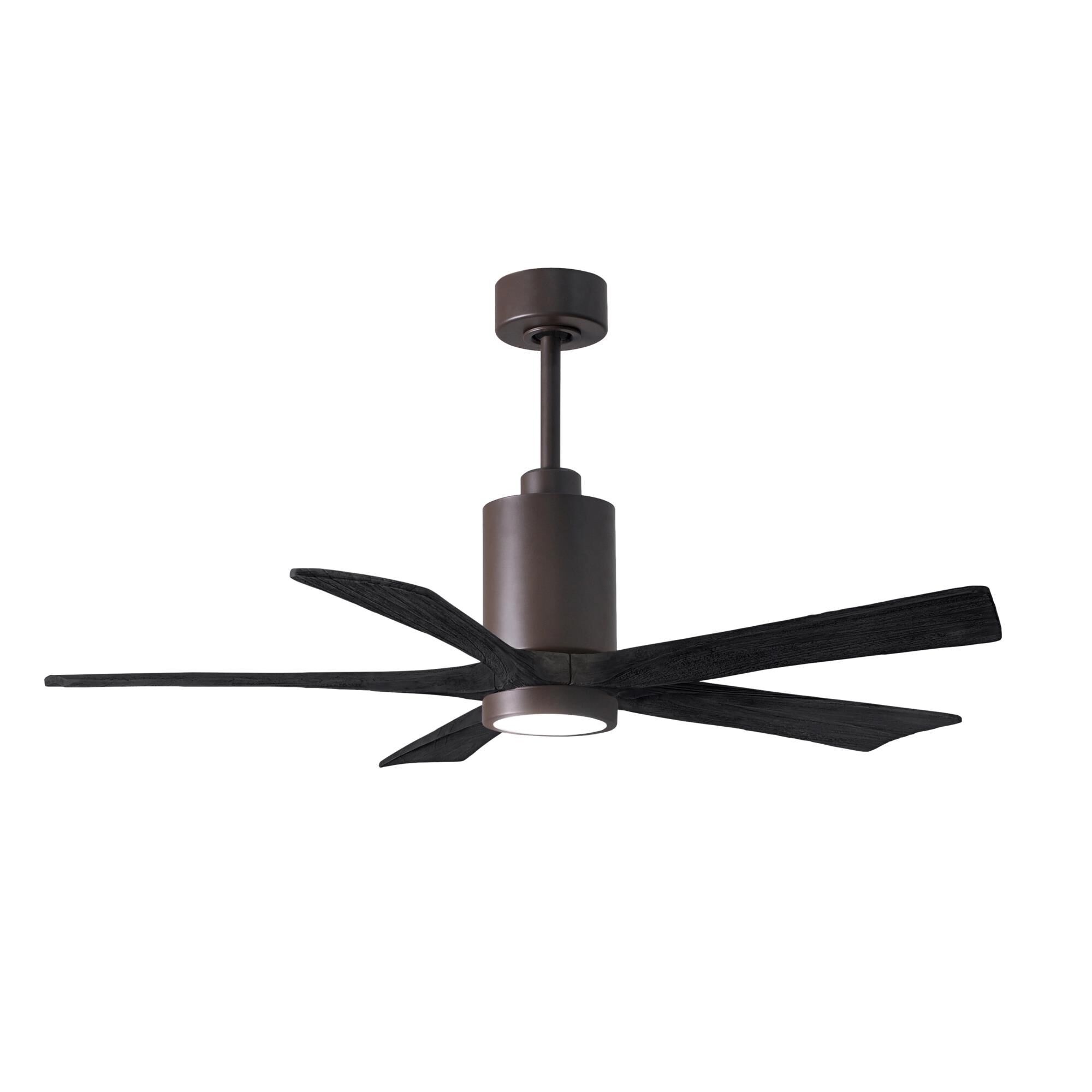 Patricia 52 Inch Ceiling Fan with Light Kit by Matthews Fan Company