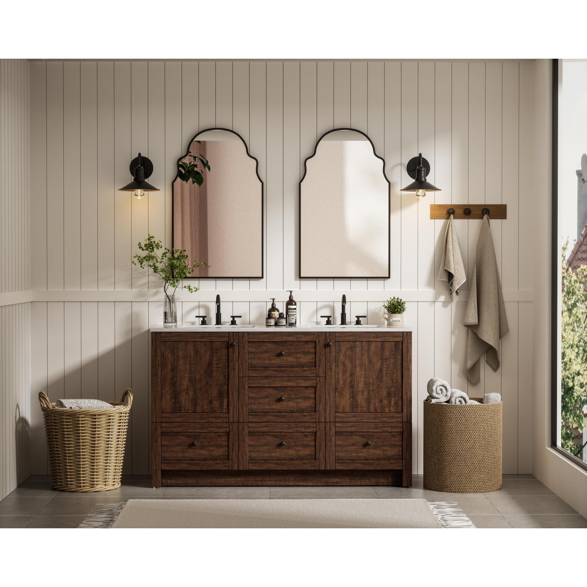 Shown in Expresso finish