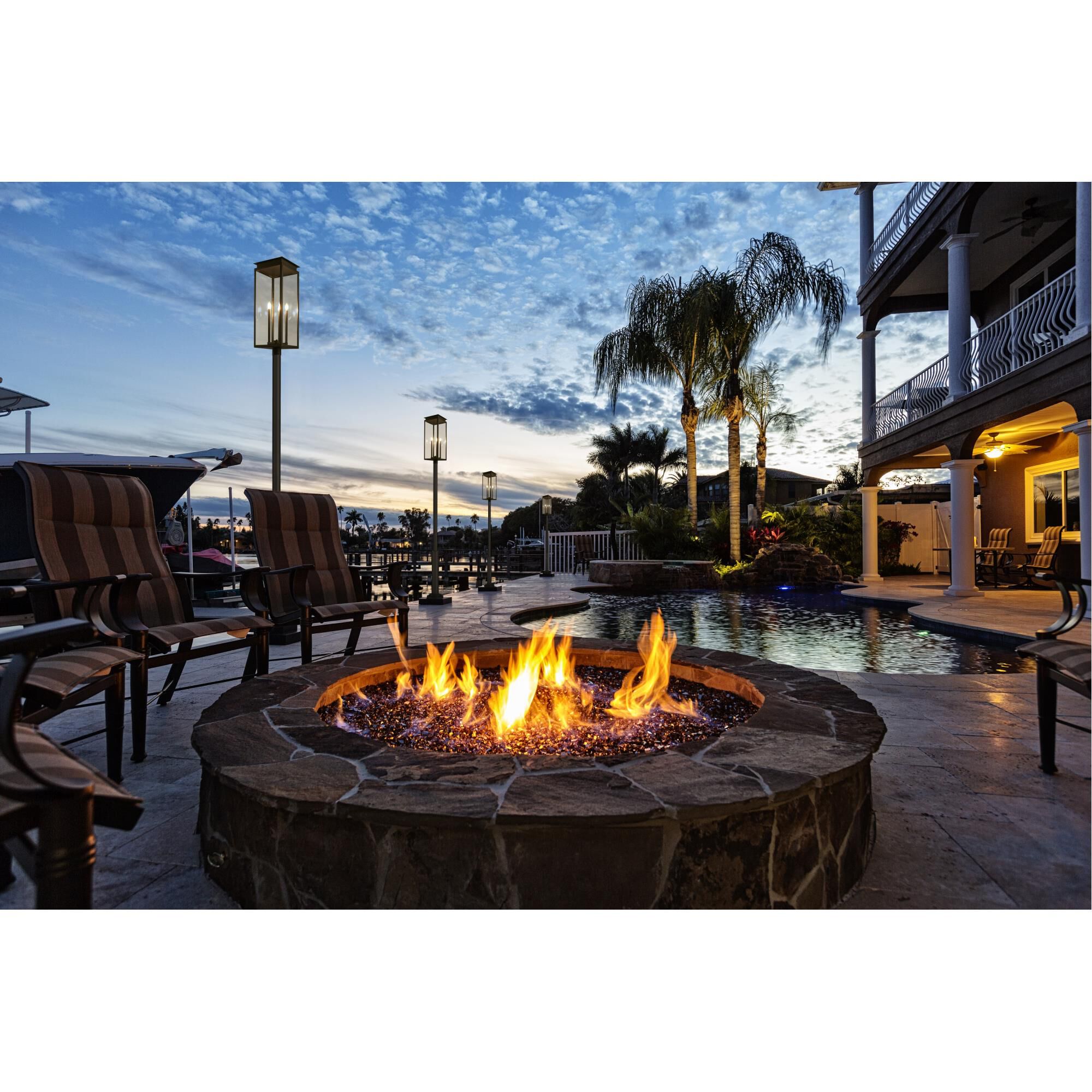 Nova 130 Inch Outdoor Post Lamp by Z Lite