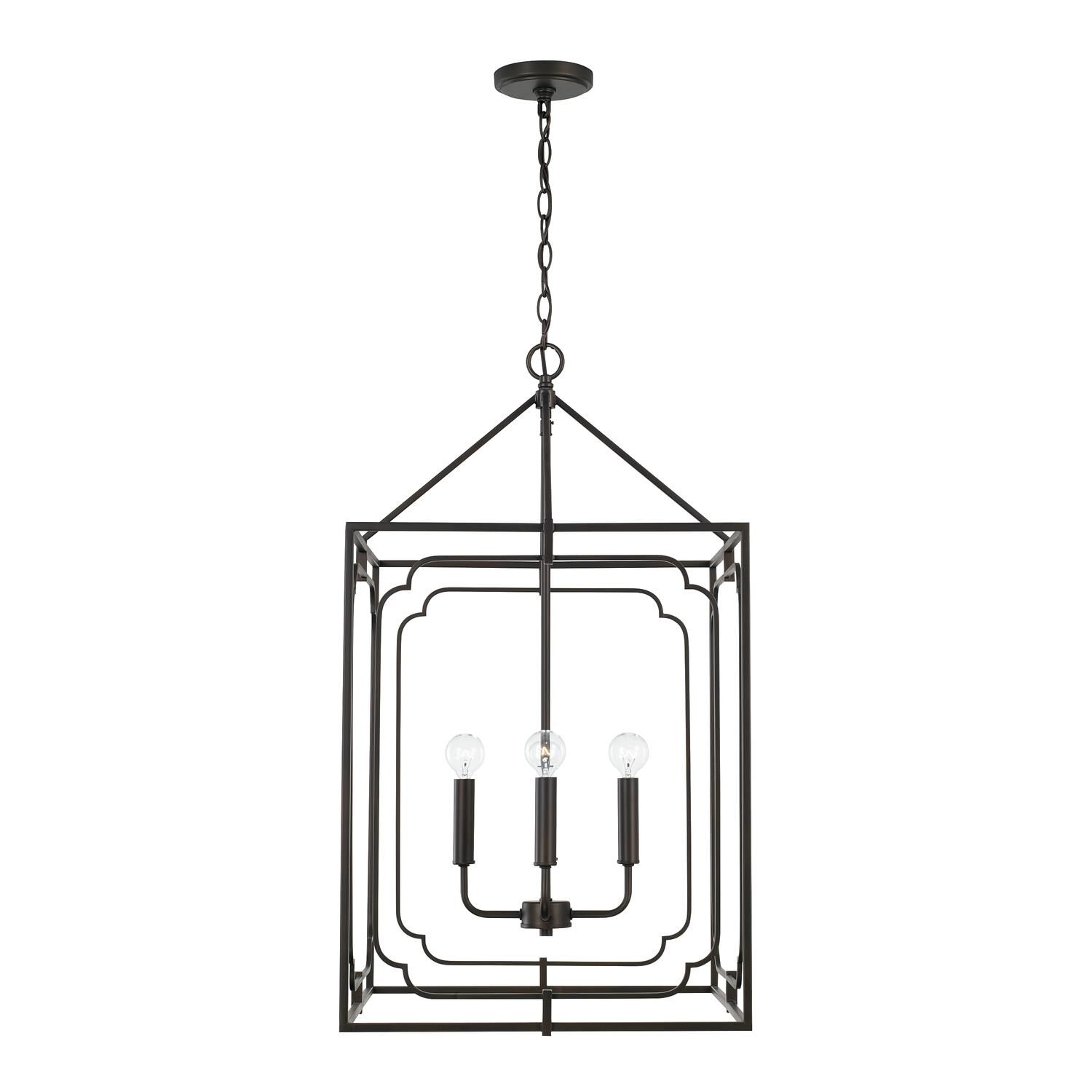 Merrick 18 Inch Cage Pendant by Capital Lighting Fixture Company - Clearance