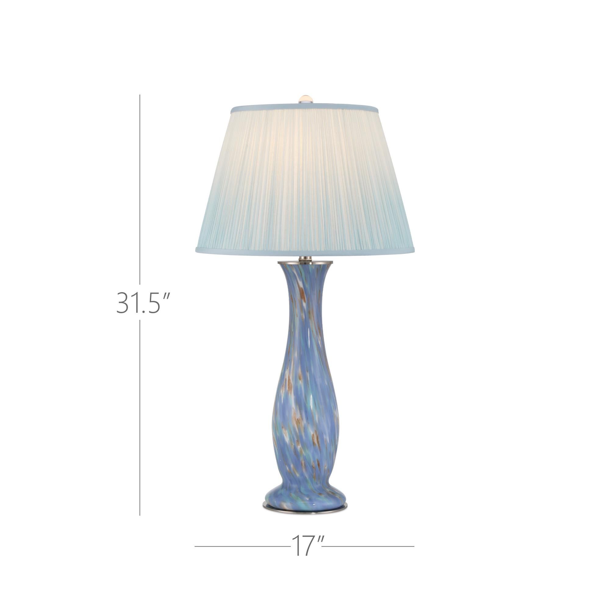 Lapis 32 Inch Table Lamp by Currey and Company