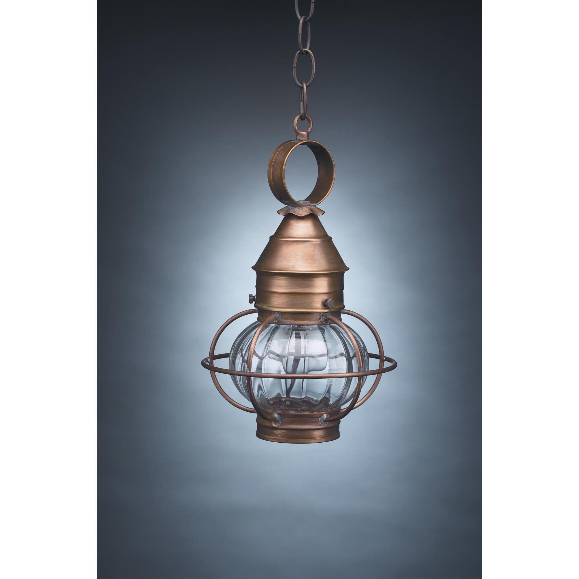 Onion 15 Inch Tall Outdoor Hanging Lantern by Northeast Lantern