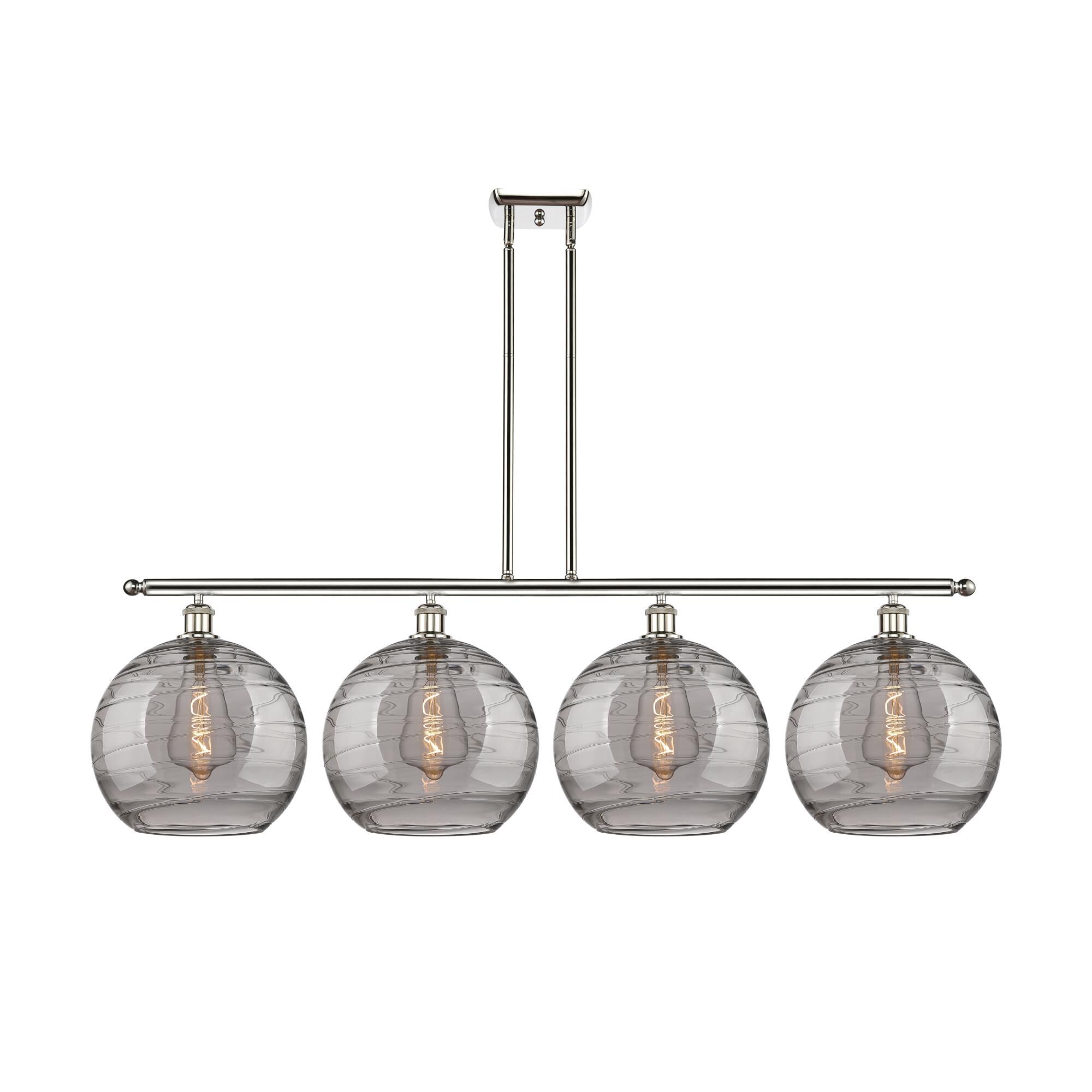 Bruno Marashlian Athens Deco Swirl 50 Inch Linear Suspension Light by Innovations Lighting